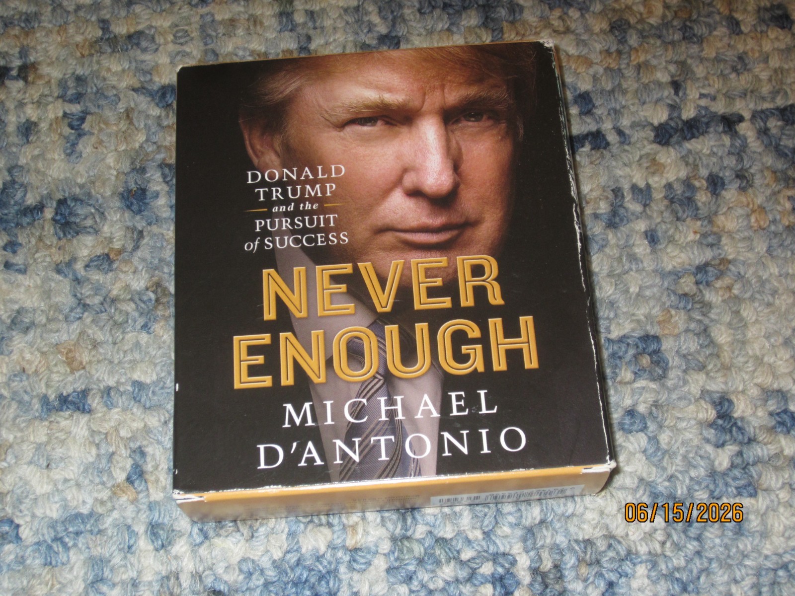 Never Enough : Donald Trump and the Pursuit of Success by Michael D’Antonio