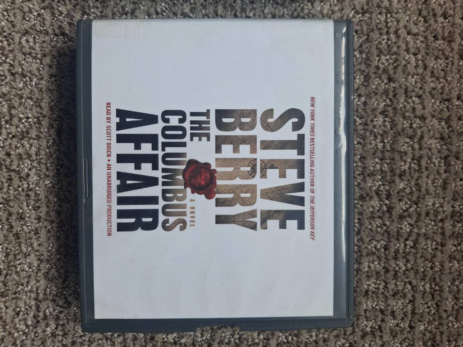 Steve Berry Lot of 2 Audiobook Books on CDs Unabridged Historical Thrillers
