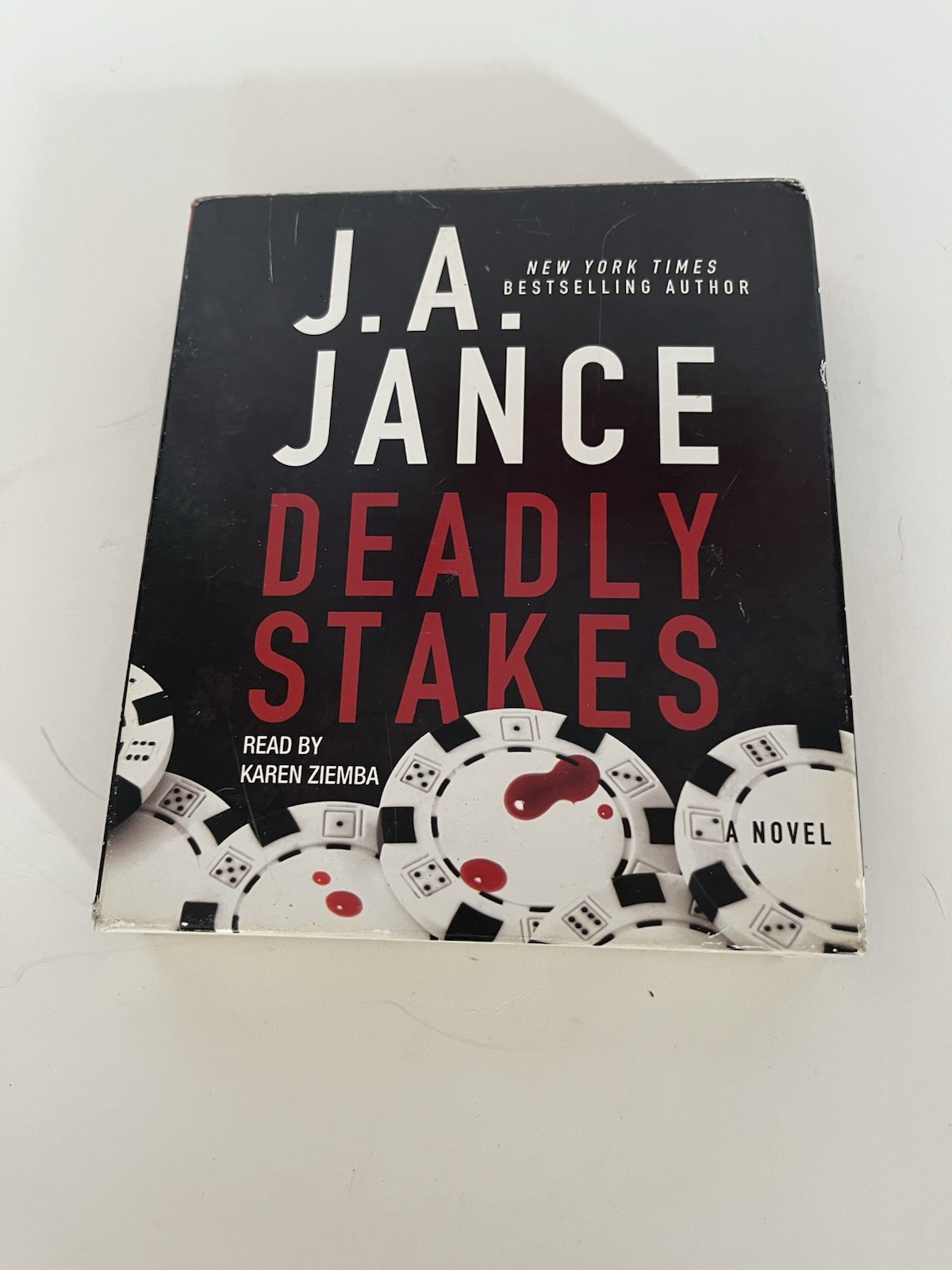 Deadly Stakes Novel Audio CD New York Times Bestselling Author J.A. Jance