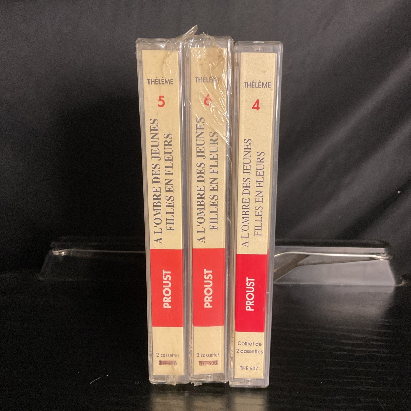 Marcel Proust A la Recherche du Temps Perdu THELEME Ed Lambert Wilson Lot Of 3