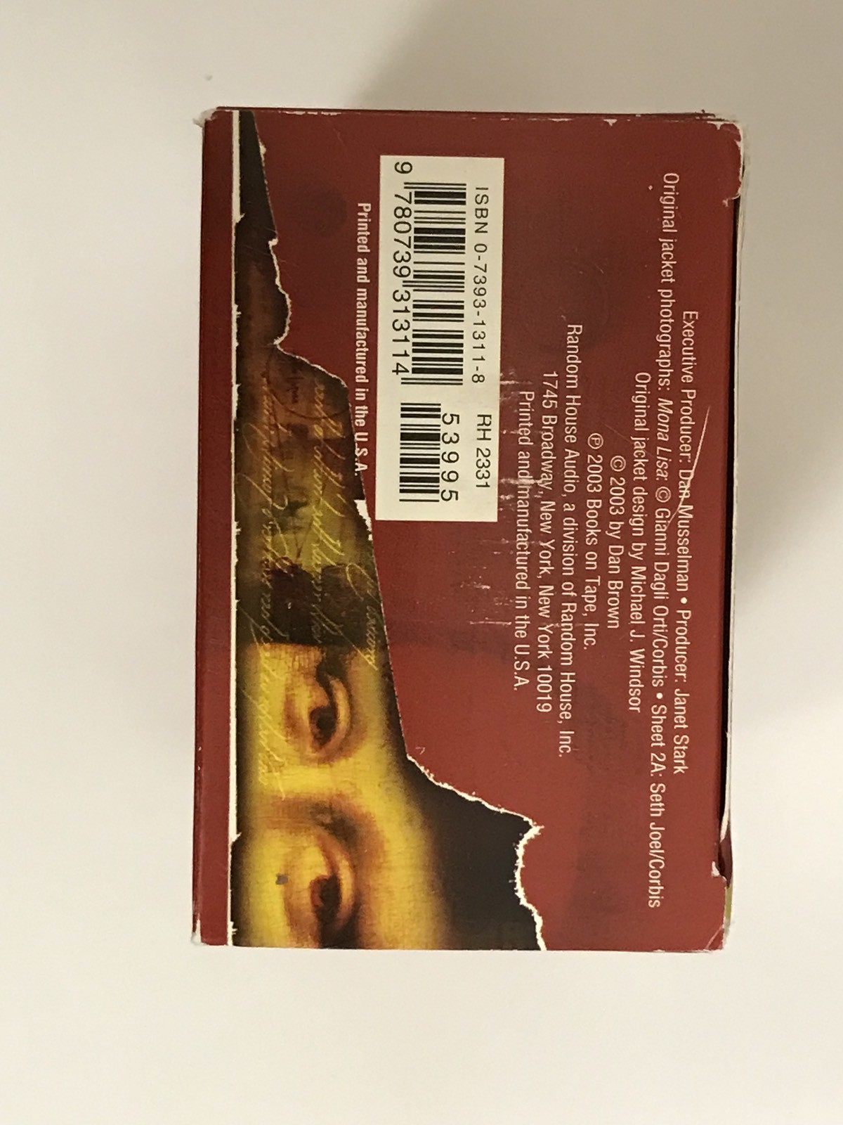 The Da Vinci Code Dan Brown 2003 Audio Book 11 Cassettes Unabridged