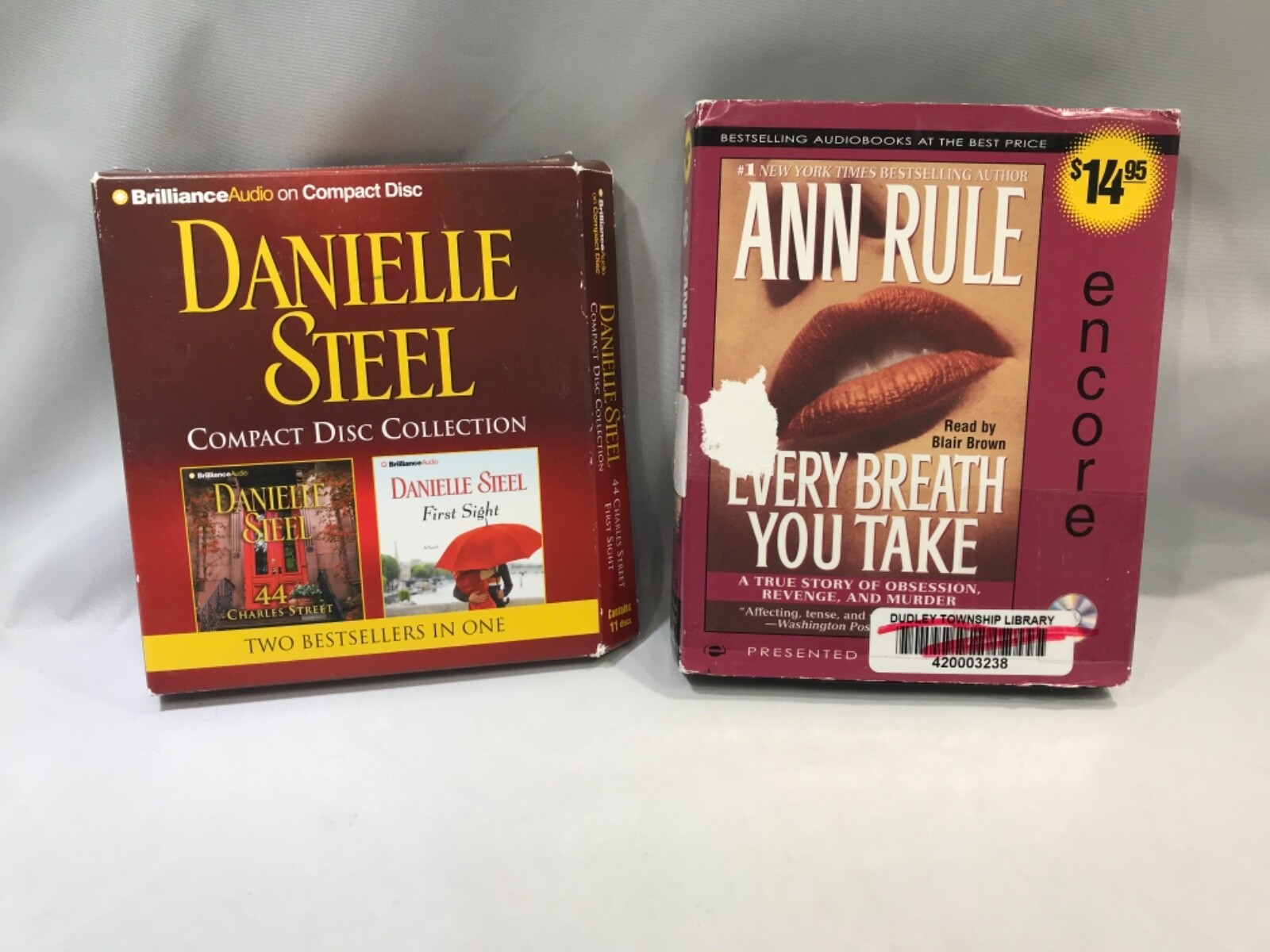LOT OF 2 — Ann Rule EVERY BREATH YOU TAKE & Danielle Steel — COLLECTION OF 2