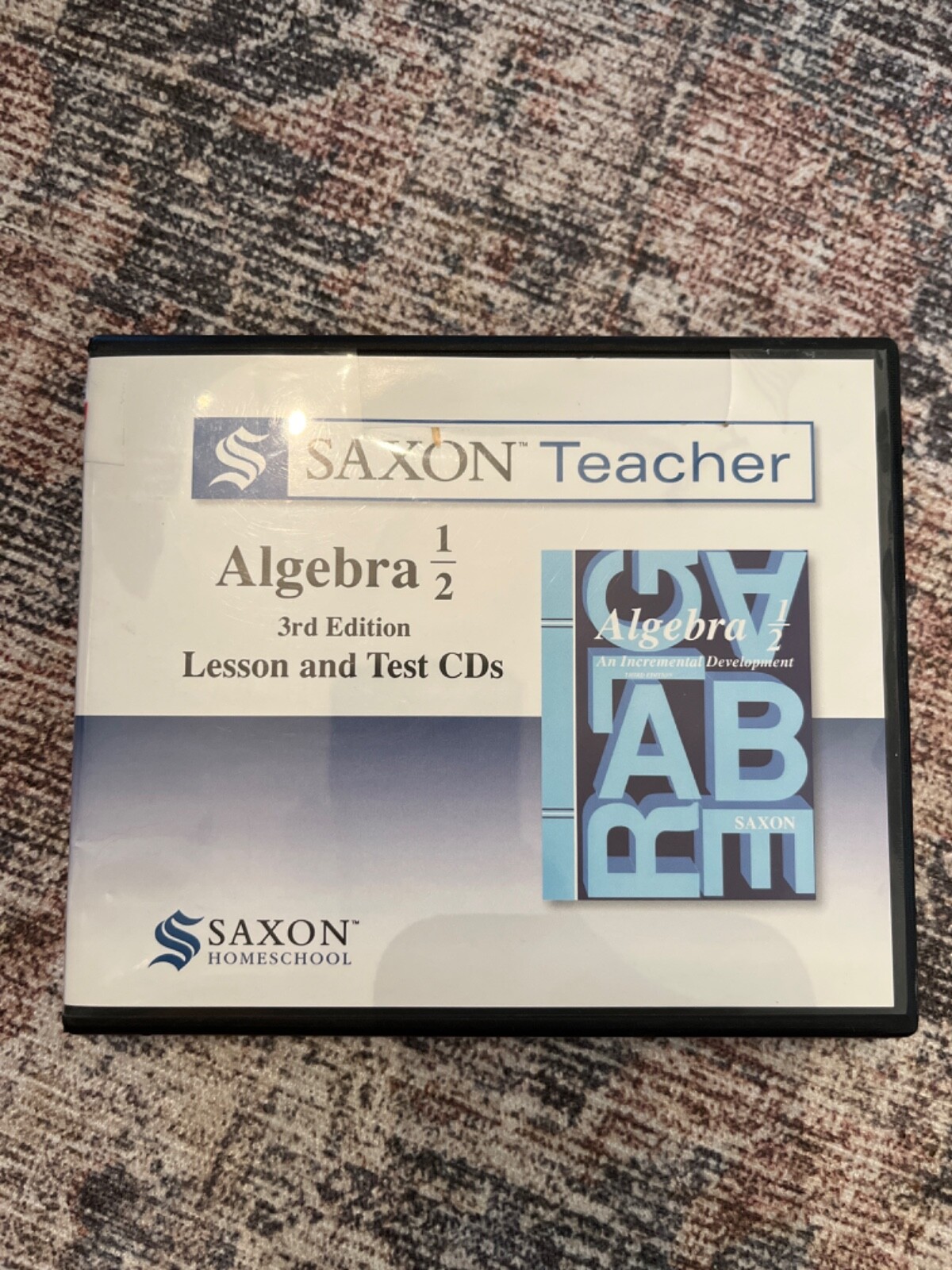 Saxon Algebra 1/2 Homeschool Ser.: Saxon Algebra 1/2 Teacher CDs by Saxon…