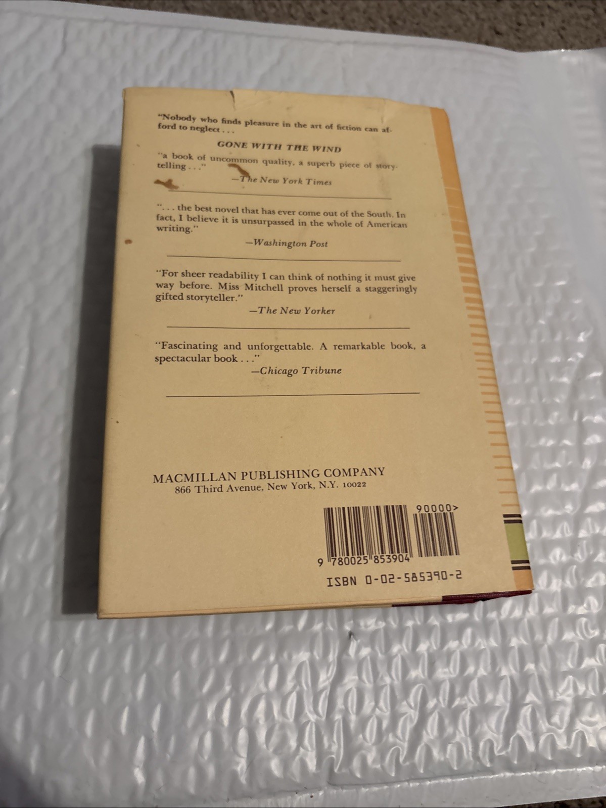 Gone with the Wind by Margaret Mitchell 1964 Hardcover Book —