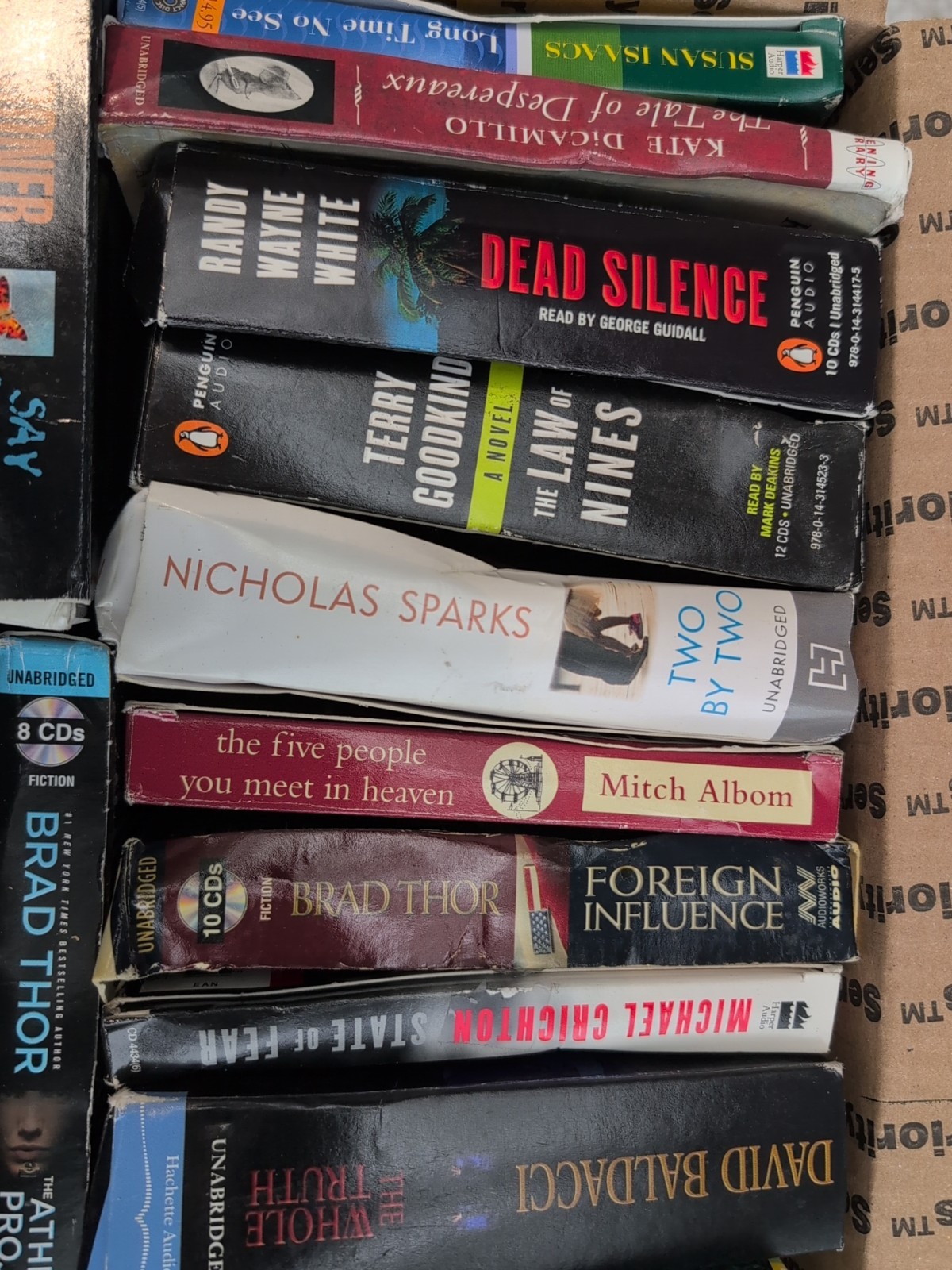 Mixed Lot of 15 Audio Books on CD Thriller Mystery Drama Suspense +More T6#217