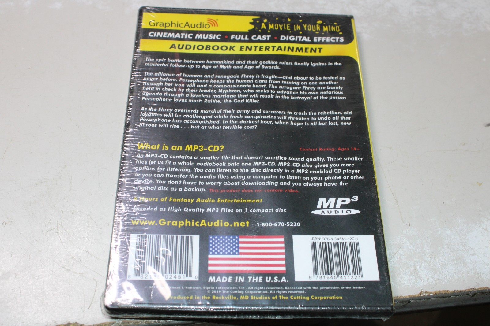 Audiobook MP3 «Age of War» By Michael J. Sullivan ~ Unabridged (2of2 only)