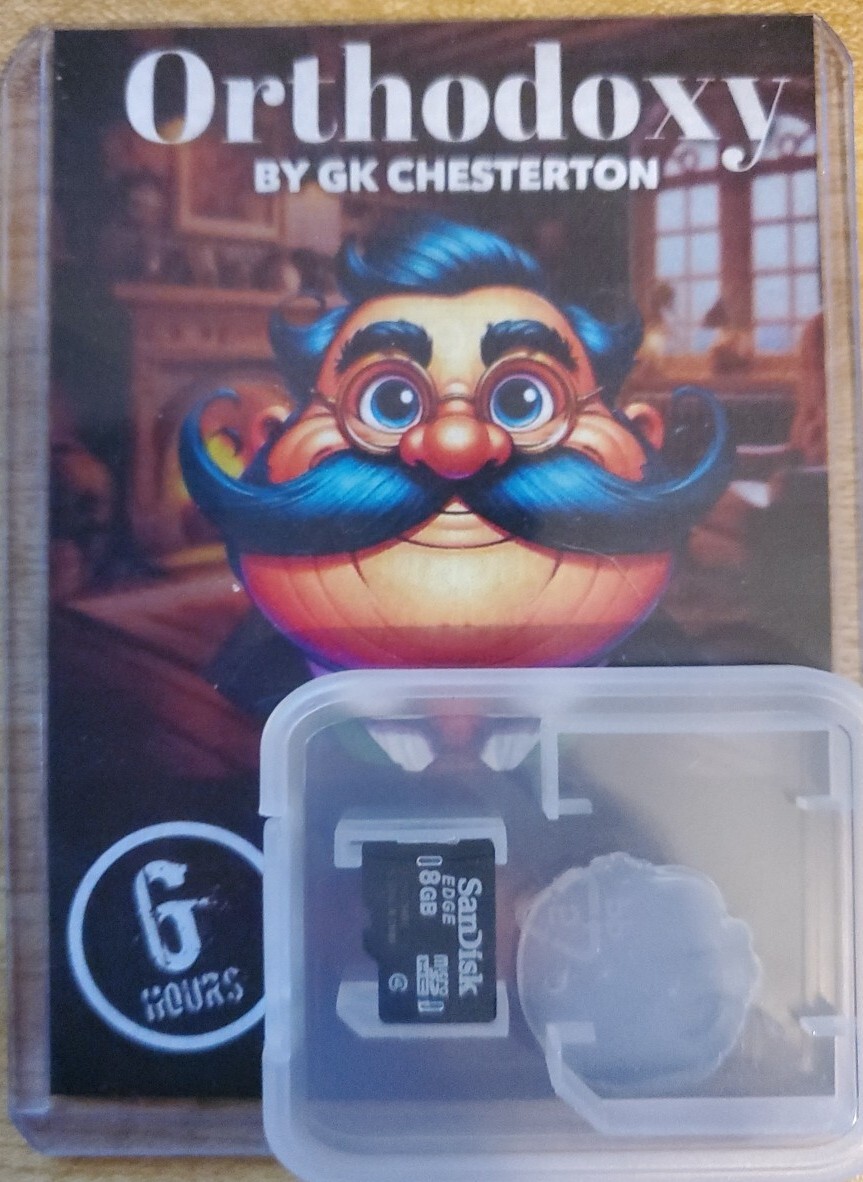 Orthodoxy By GK Chesterton Mp3 Micro SD Card