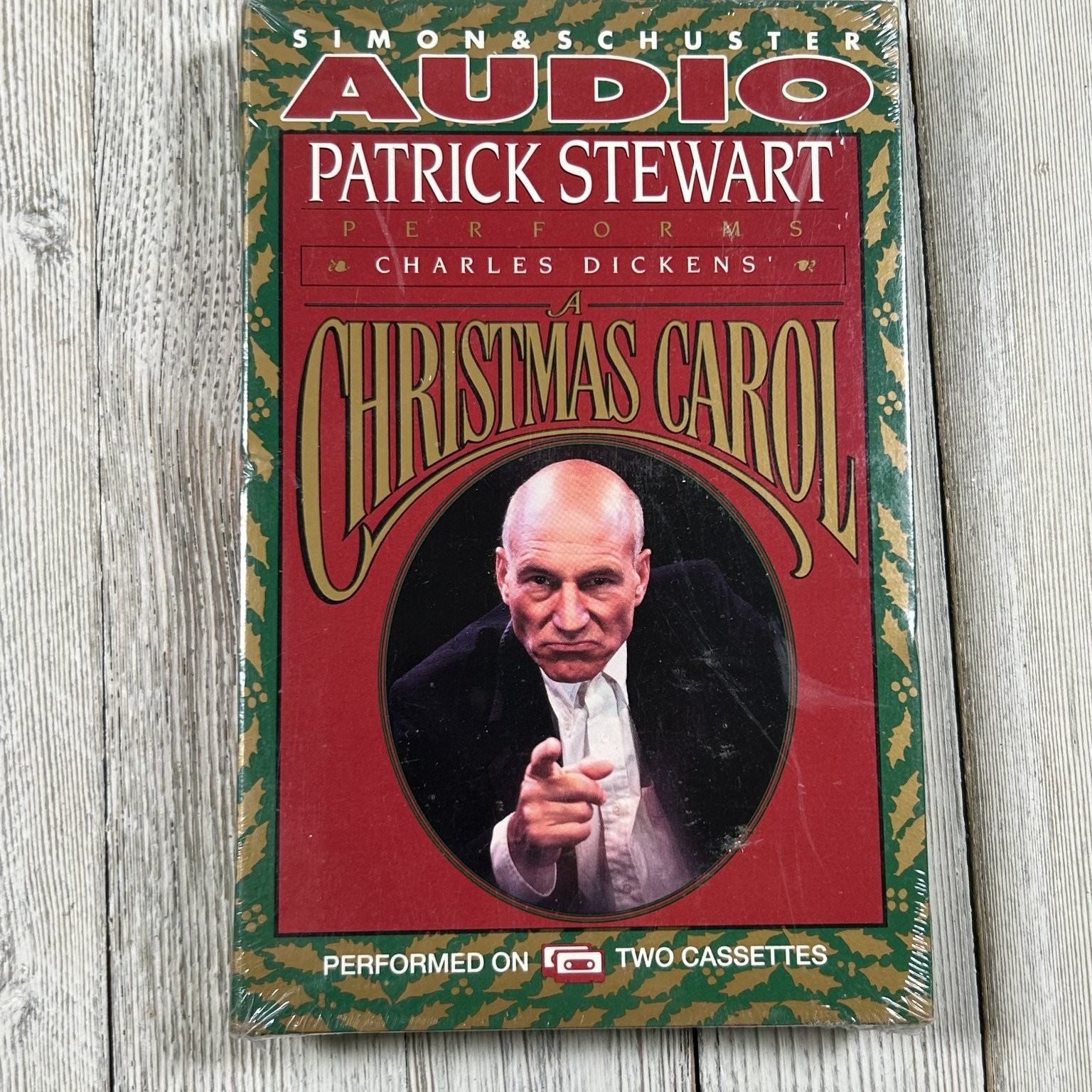A Christmas Carol by Charles Dickens Audiobook Cassettes 2 Tapes