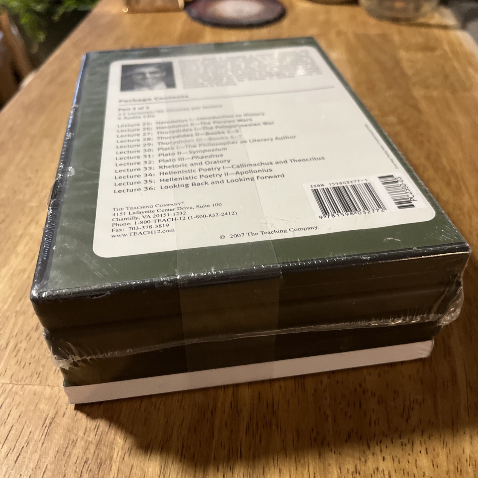 NEW The Great Courses Masterpieces of Ancient Greek Literature 1 2 3 CDs + Books