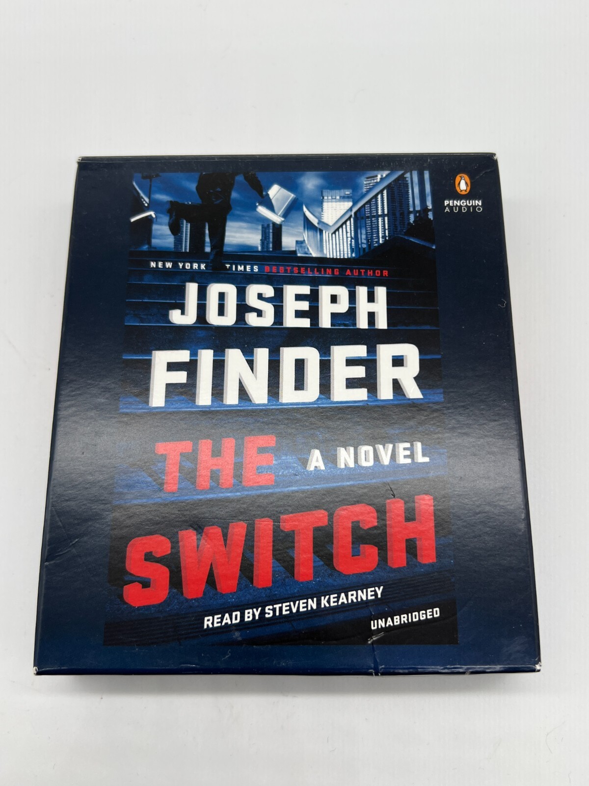 Joseph Finder The Switch Unabridged Audio Book on CD Read by Steven Kearney