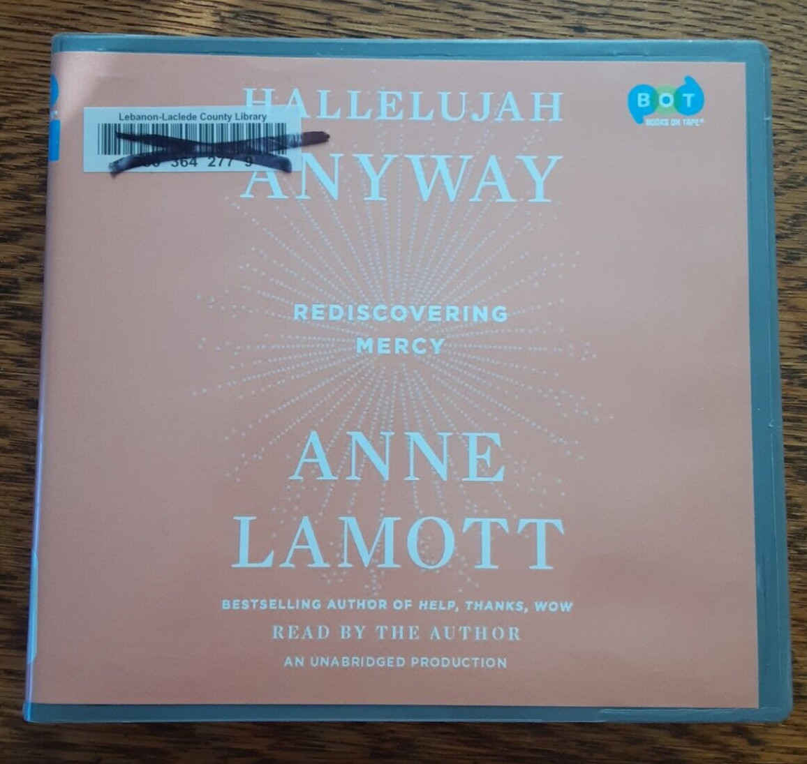 Hallelujah Anyway by Anne Lamott Audiobook Christian Faith Memoir