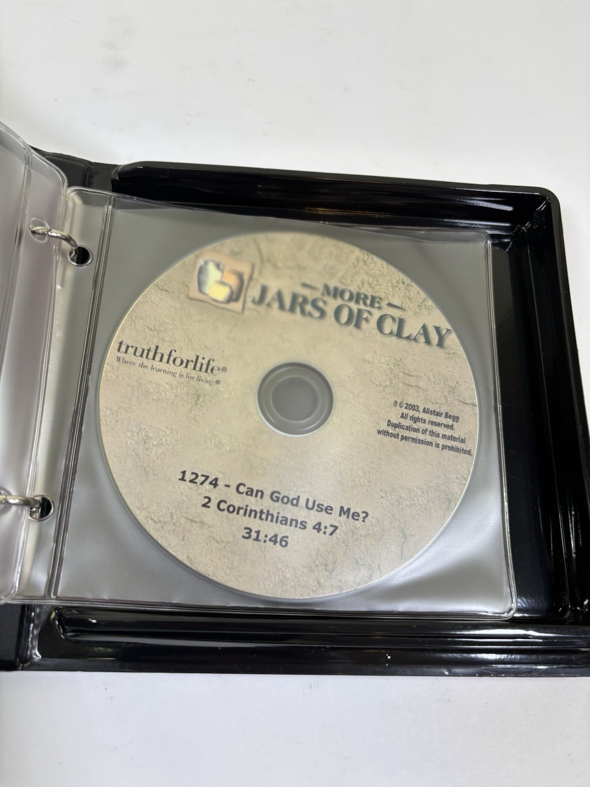 Alister Begg More Jars of Clay Vol. 2 Biblical Characters Study 7 CD Disc Set