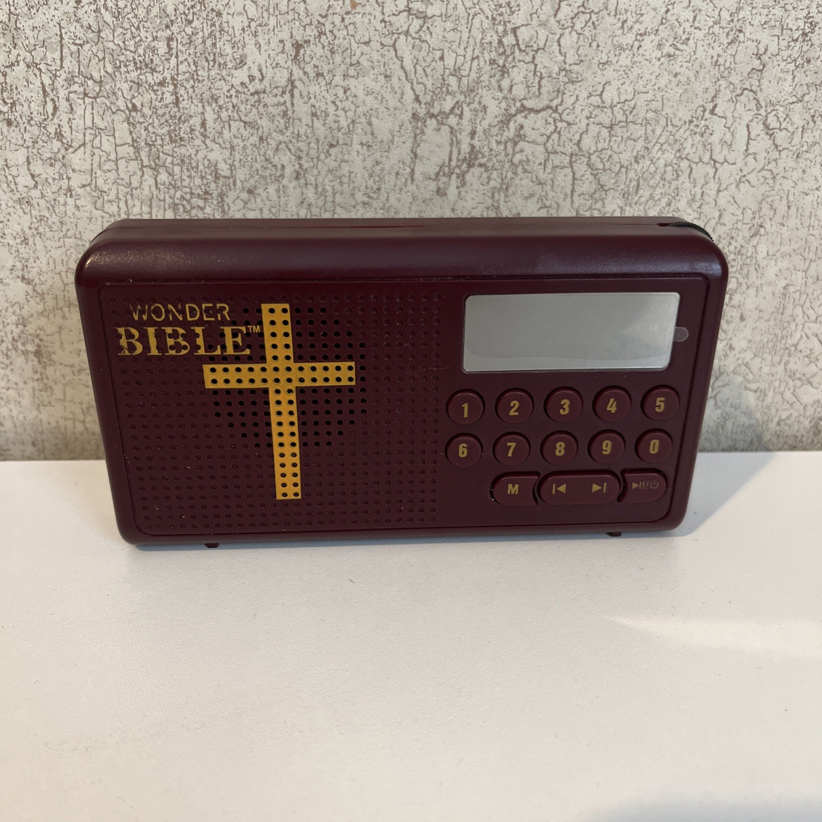 Wonder Bible Audio Player KJV Tested Works- Needs Battery
