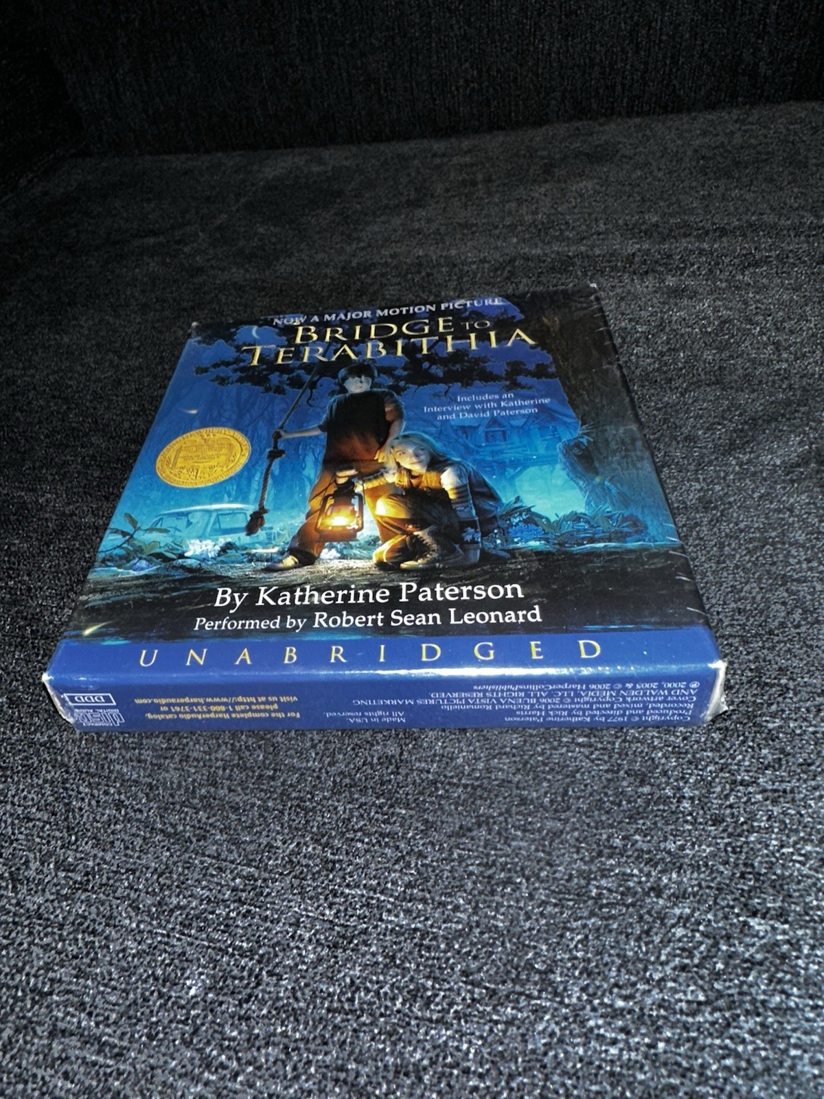 Bridge to Terabithia by Katherine Paterson (2007, Compact Disc, Unabridged…