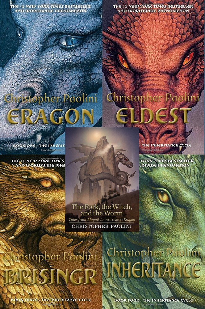 The INHERITANCE CYCLE By Christopher Paolini — 8 MP3 Audiobook Collection