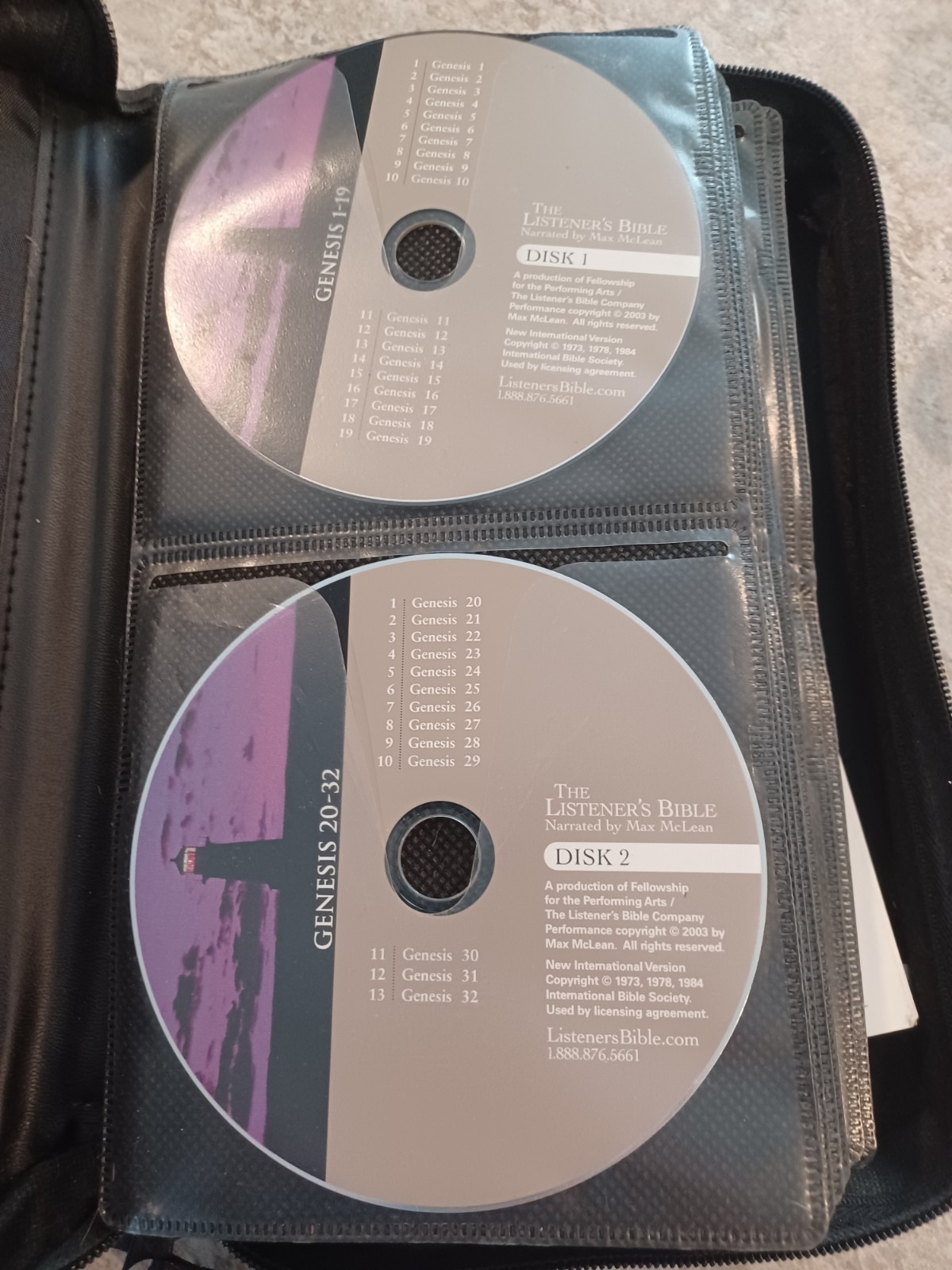 THE LISTENERS BIBLE CD SET