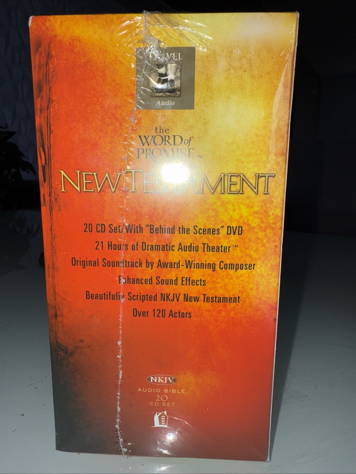 The Word of Promise NKJV New Testament Audio Bible 20-CD Box Set Sealed