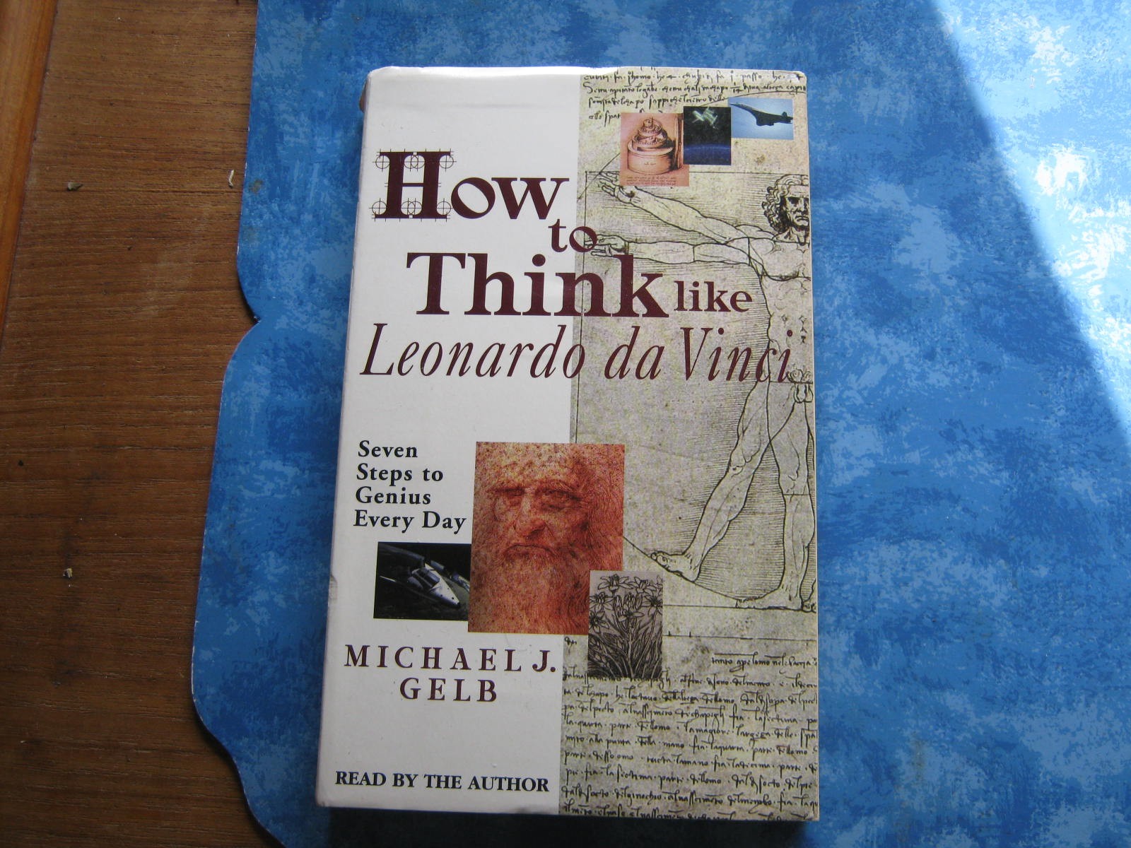 HOW TO THINK LIKE LEONARDO DA VINCI Michael Gelb CASSETTE AUDIOBOOK 1999 Abridge
