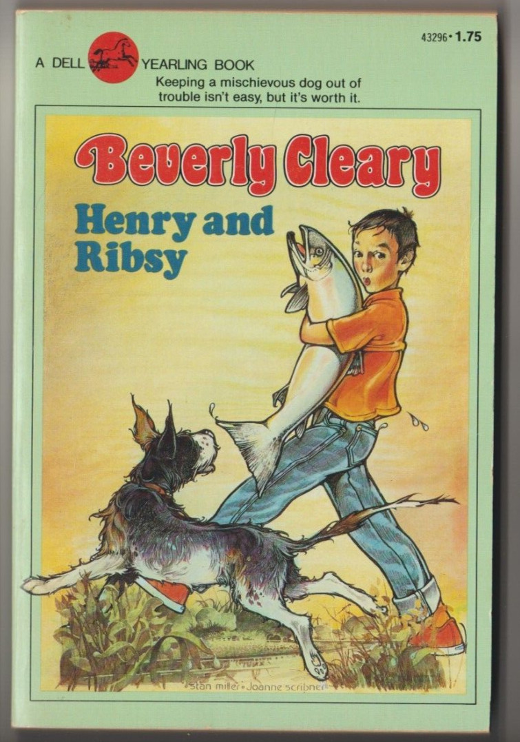 Henry And Ribsy by Beverly Cleary 1980 Dell Publishing softcover Book