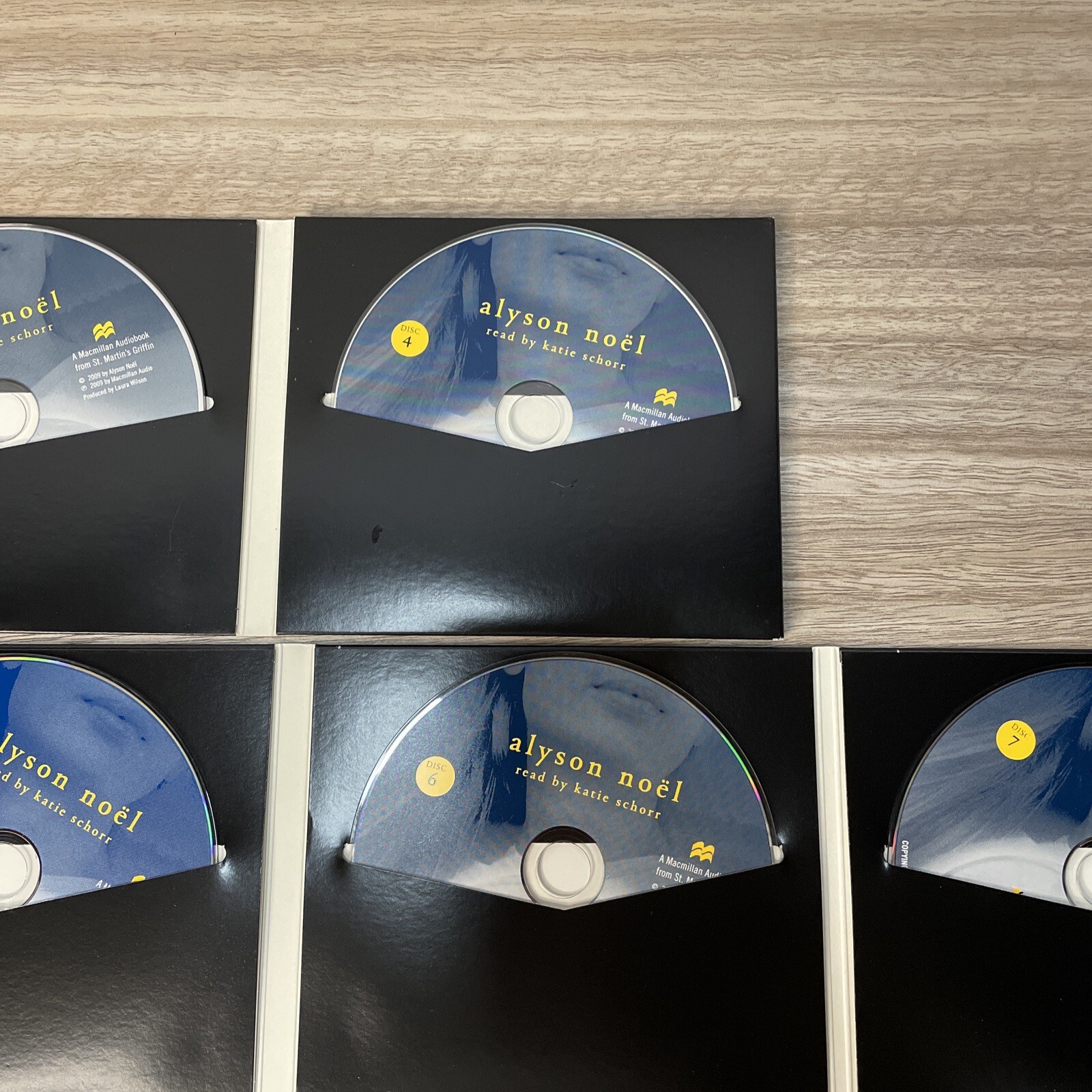 The Immortals Ser.: Blue Moon by Alyson Noël (2009, Compact Disc Unabridged 7 Cd