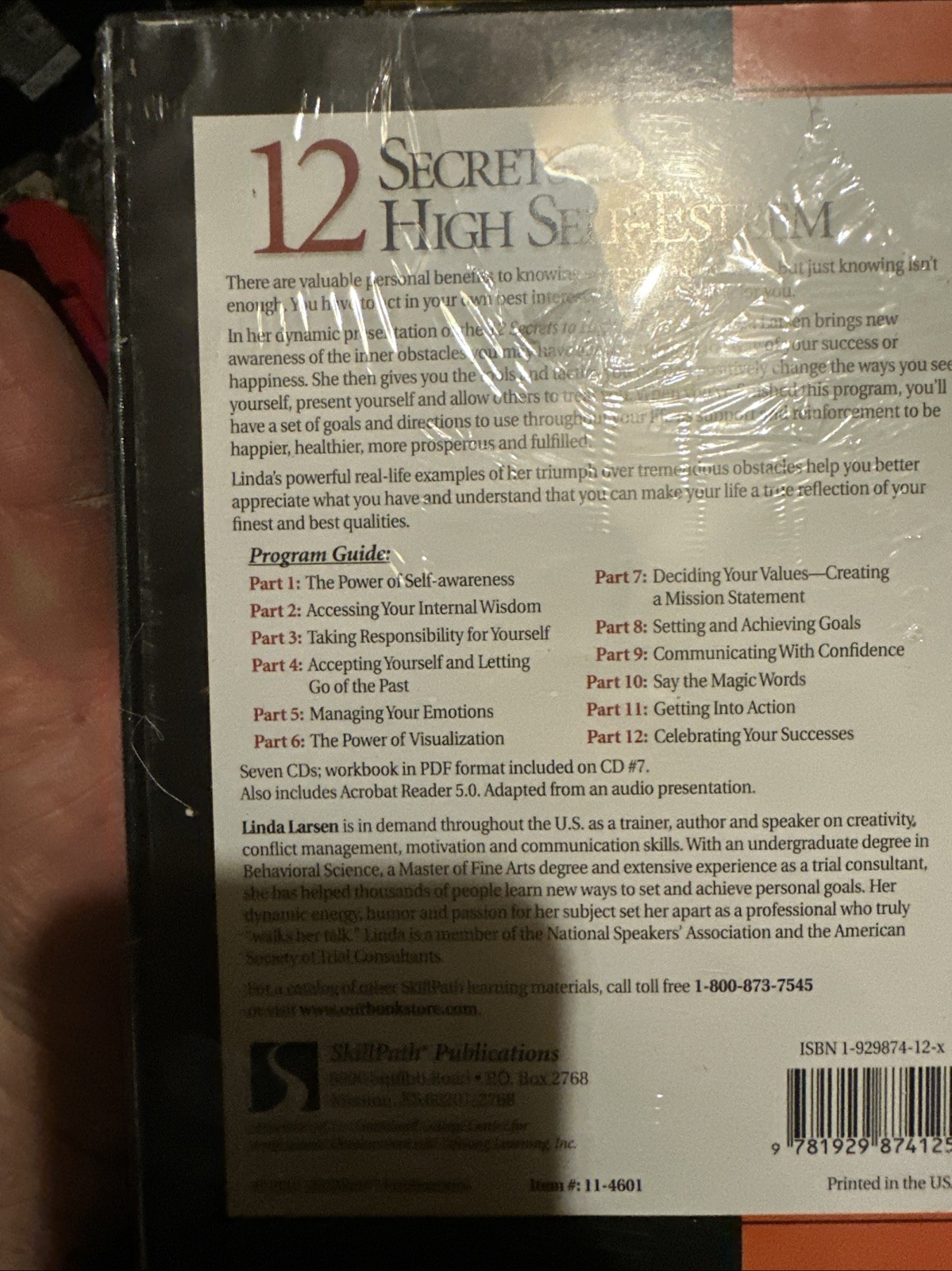 12 Secrets to High Self-Esteem, by Linda Larsen (6-Audio CDs