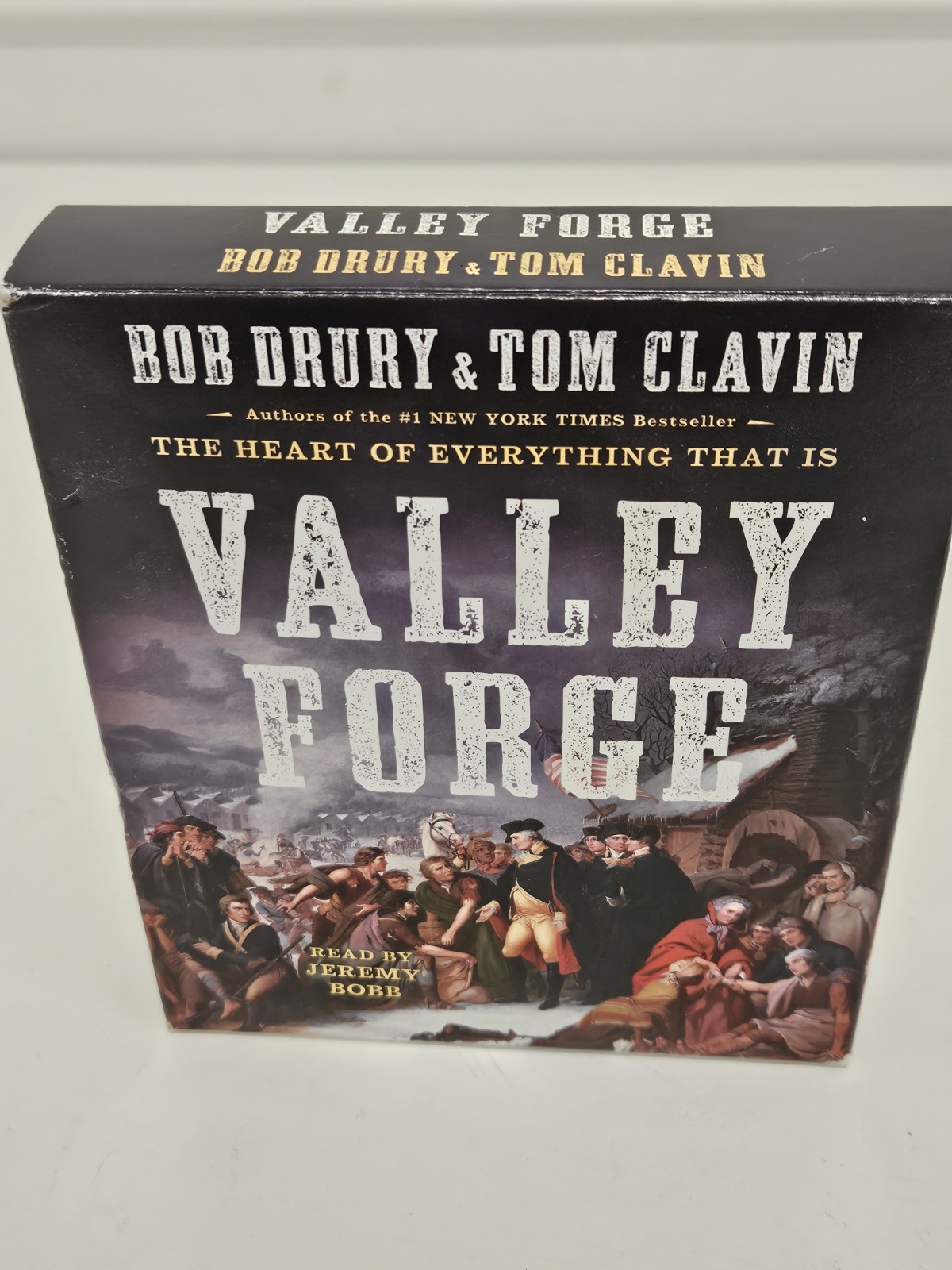 Audioworks audiobook: Valley Forge Book on CD 12 CDs Very Good condition