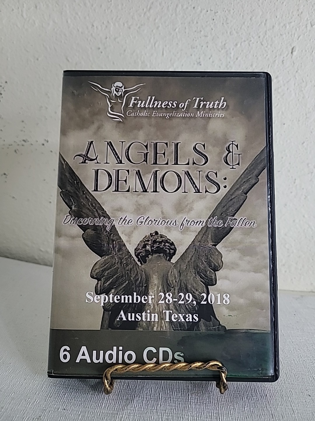 Catholic Ministries-6 Audio CDs «ANGELS & DEMONS: Discerning the Glorious From..