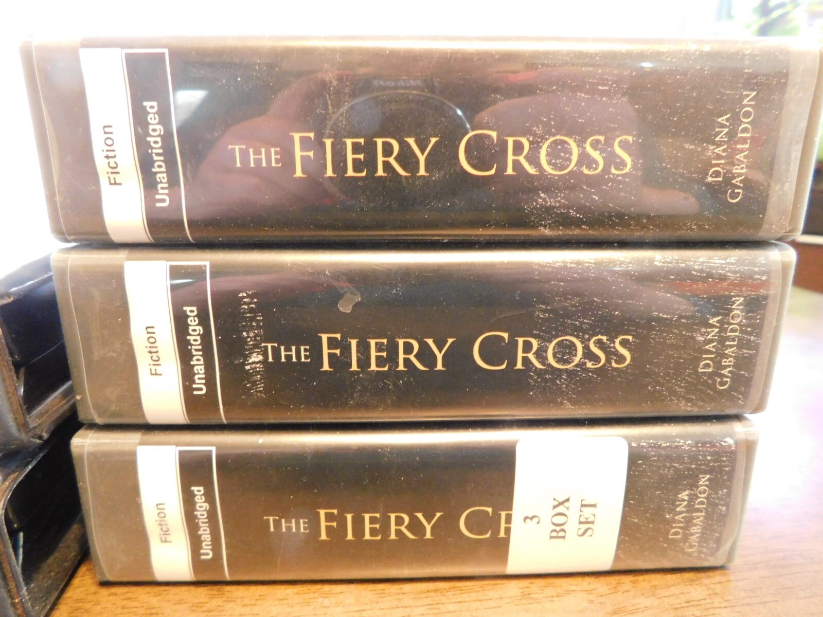The Fiery Cross and Dragonfly in Amber Audiobooks on CD Unabridged Gabaldon