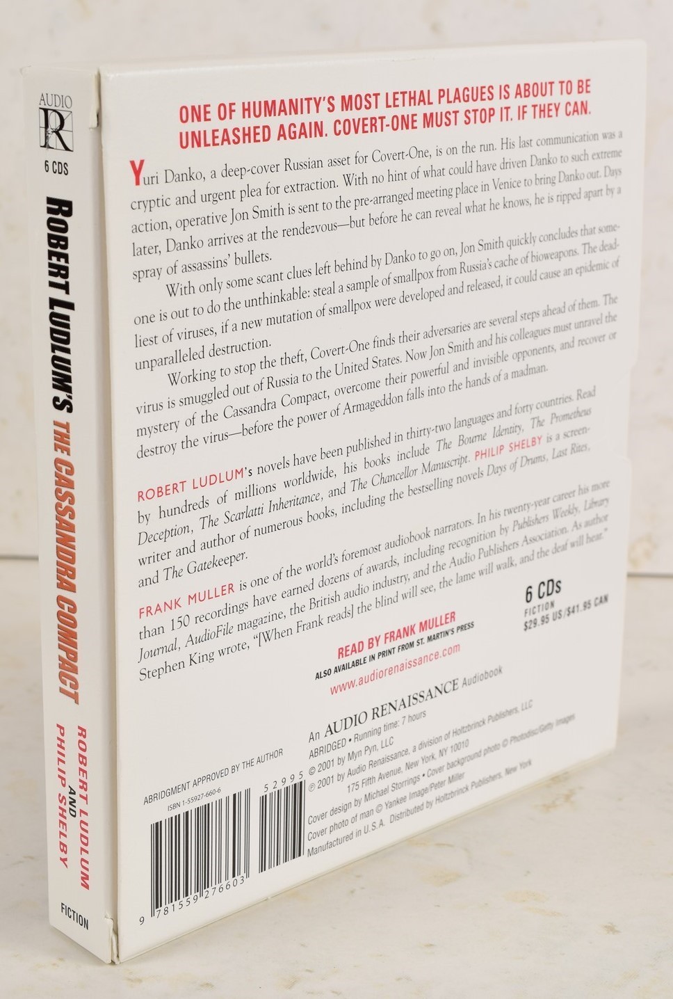 Covert-One: The Cassandra Compact 2 by Philip Shelby and Robert Ludlum (2001, CD