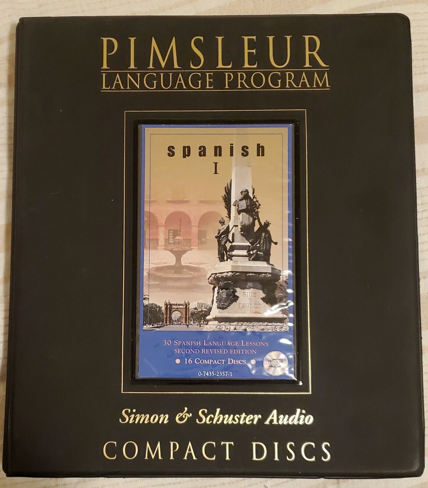 Pimsleur Language Program: Spanish I 16 CD’s 30 lessons 2nd rev’d ed