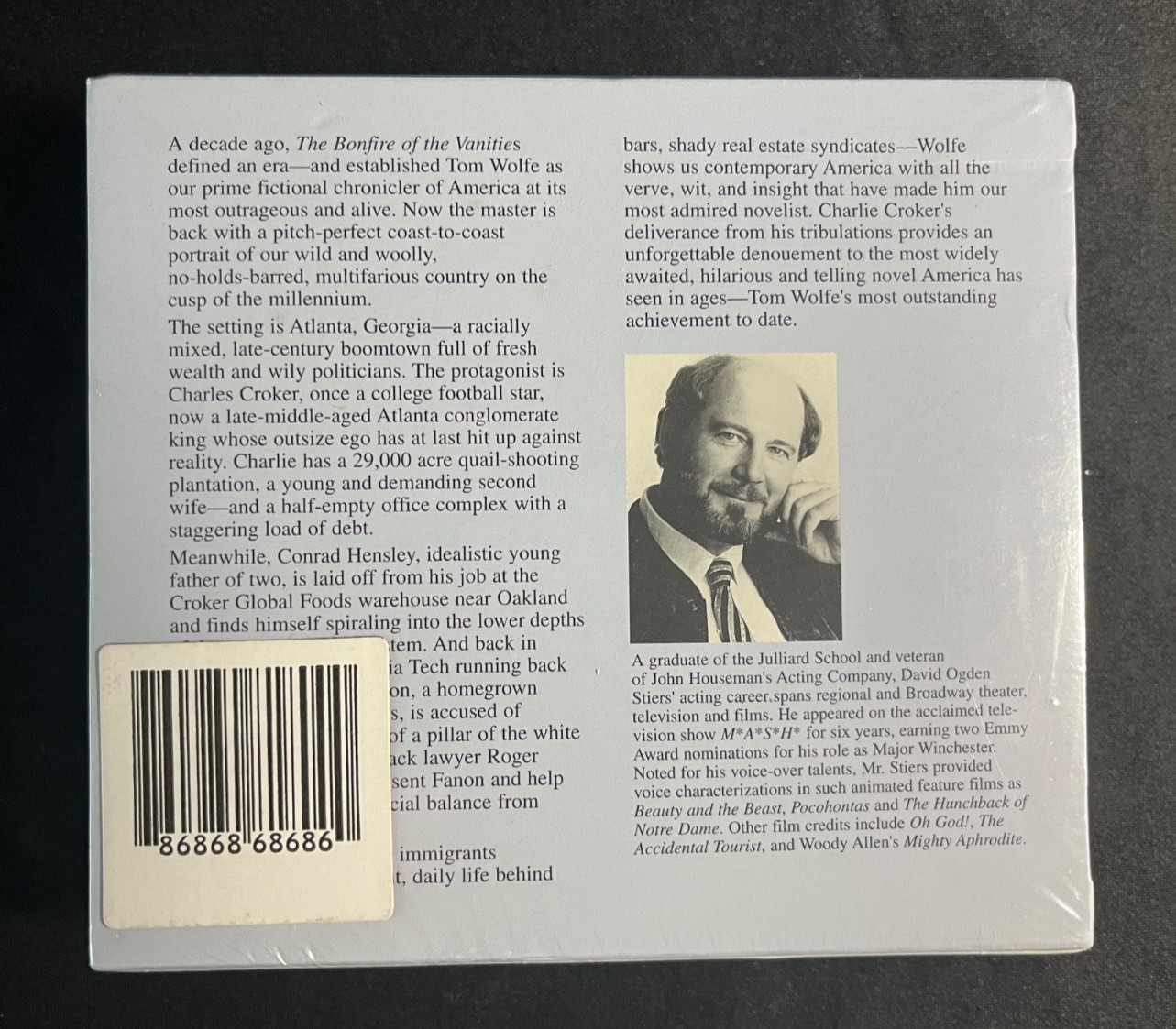 Audio Book — A Man in Full — Tom Wolfe — New / Factory Sealed 8 Discs