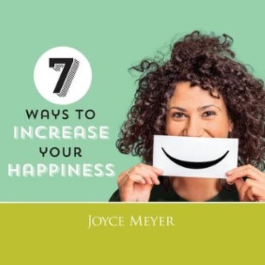 7 Ways To Increase Your Happiness AUDIO BOOK CD Joyce Meyer Christian message