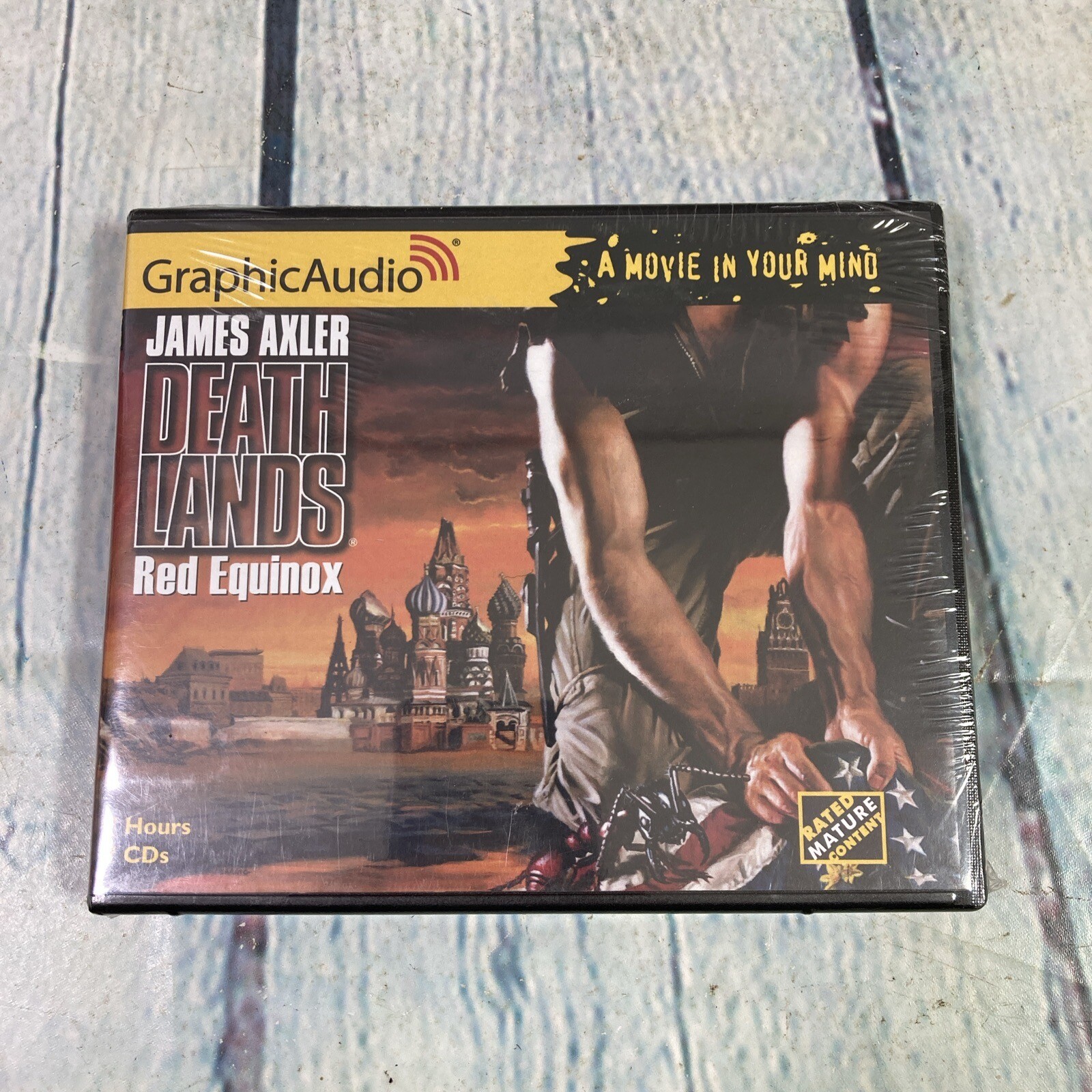 Deathlands Red Equinox by James Axler 2006 Audiobook CD — 7 Discs New Sealed