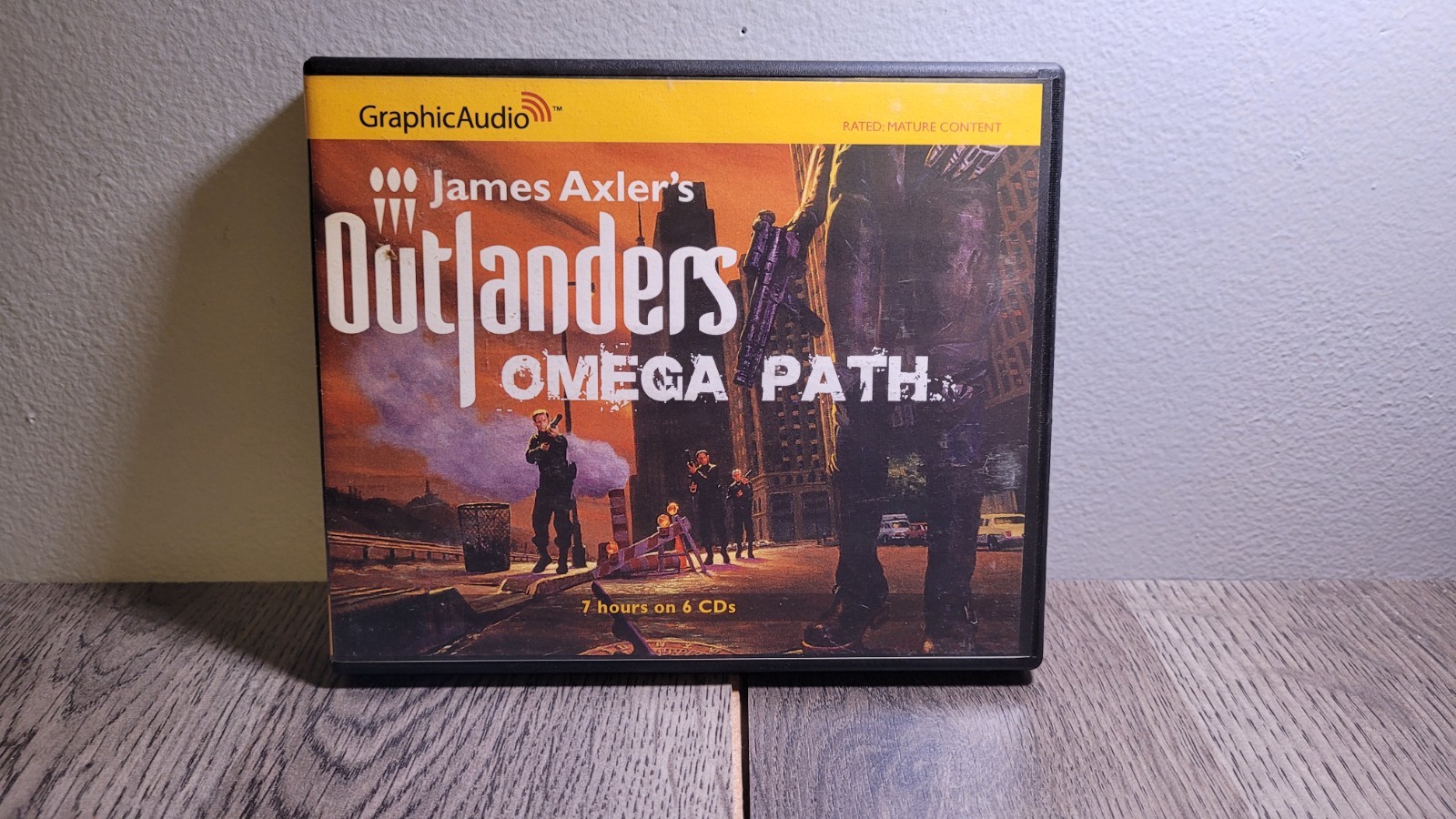 Outlanders #4: Omega Path Audiobook James Axler Graphic Audio — 6Cds & 7Hrs