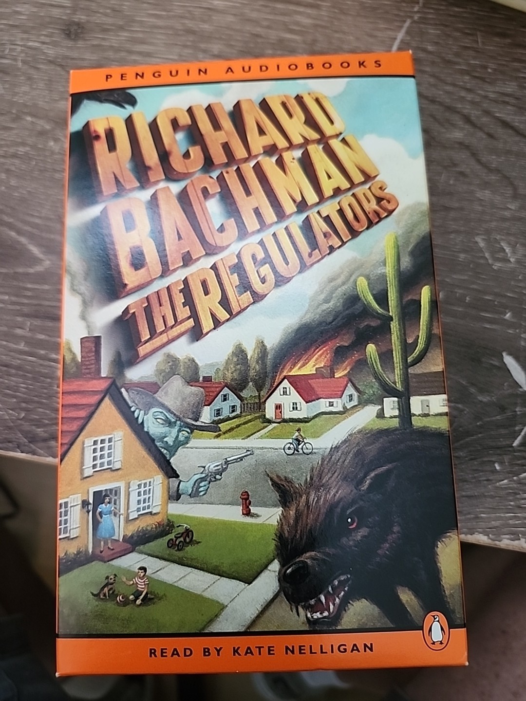 The Regulators by Richard Bachman and Stephen King (1996, Audio Cassette,…