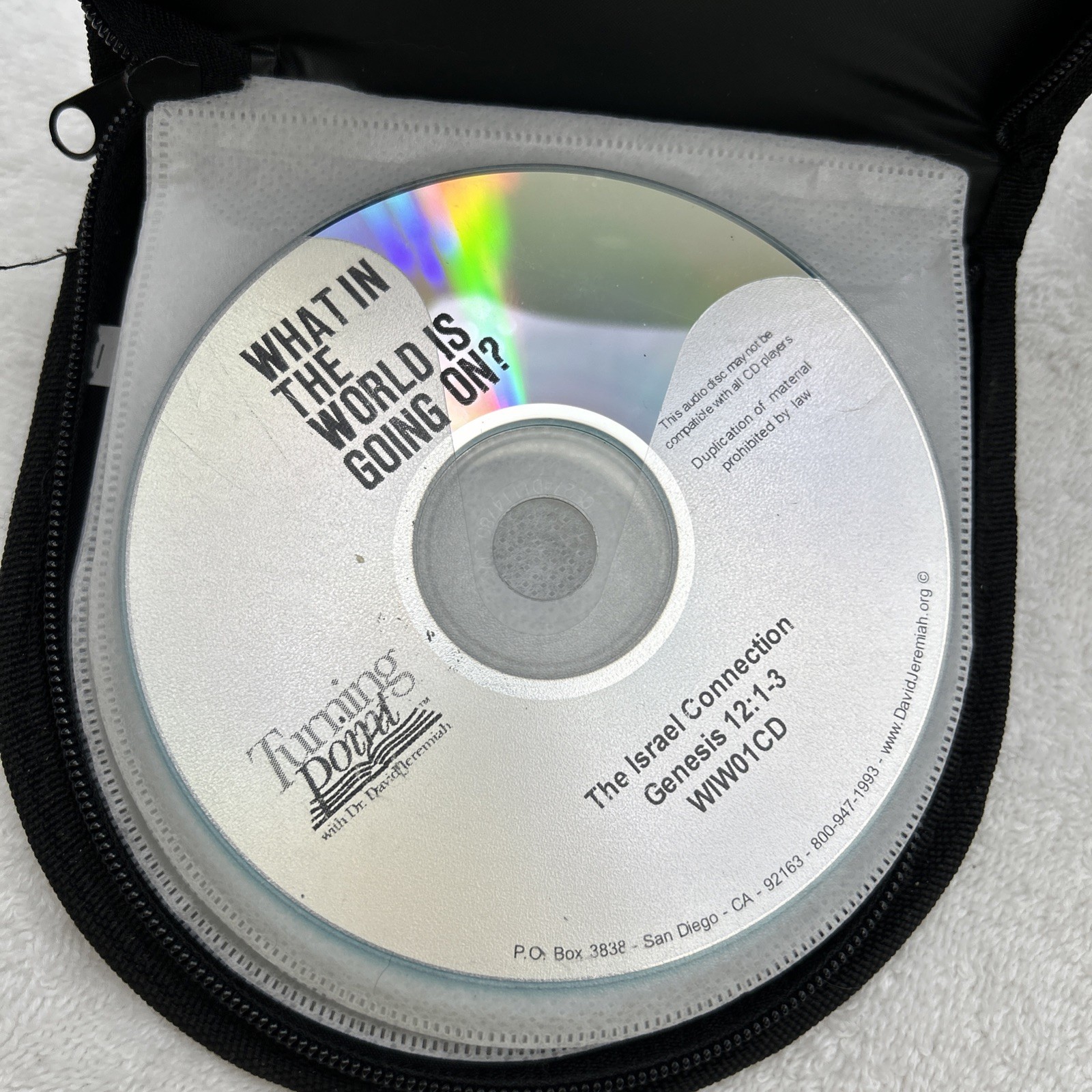 Lot Of 6 Sermon Series Audio Disc Sets by Dr. David Jeremiah Please Read Discrip