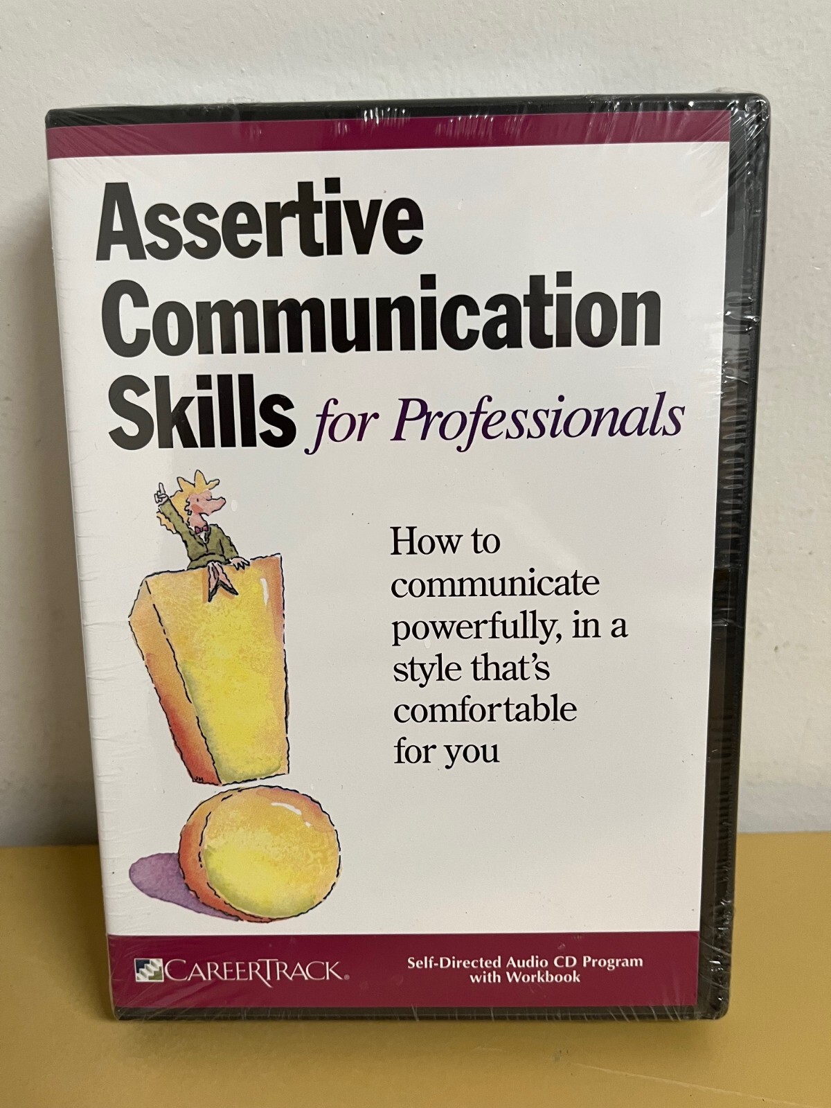 Assertive Communication Skills For Professionals, Career Track 4 CDs New, Sealed