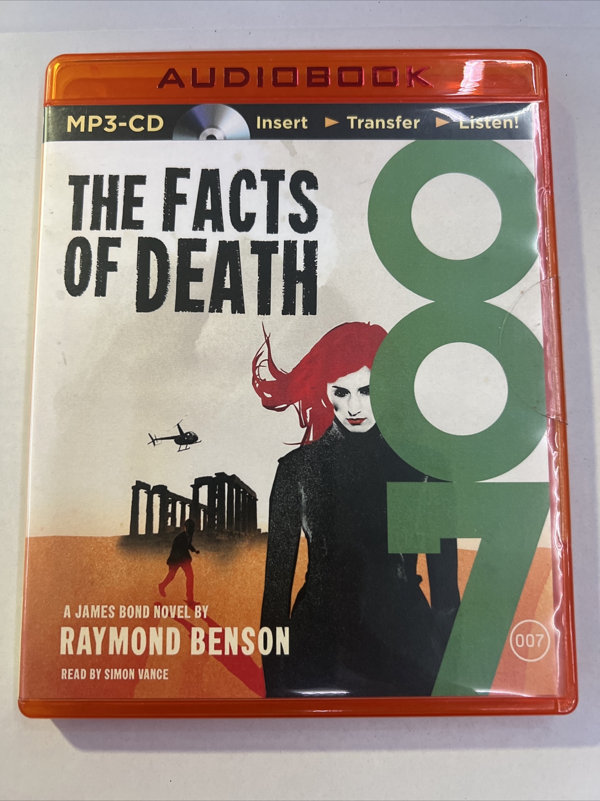 The Facts Of Death (Compact Disc) James Bond Novel By Raymond Benson Audiobook