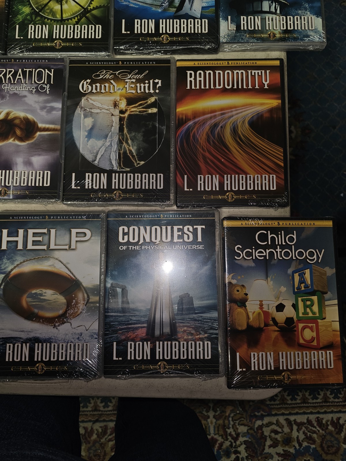 Lot Of 14 Ron L. Hubbard Scientology Compact Discs Classics Collection