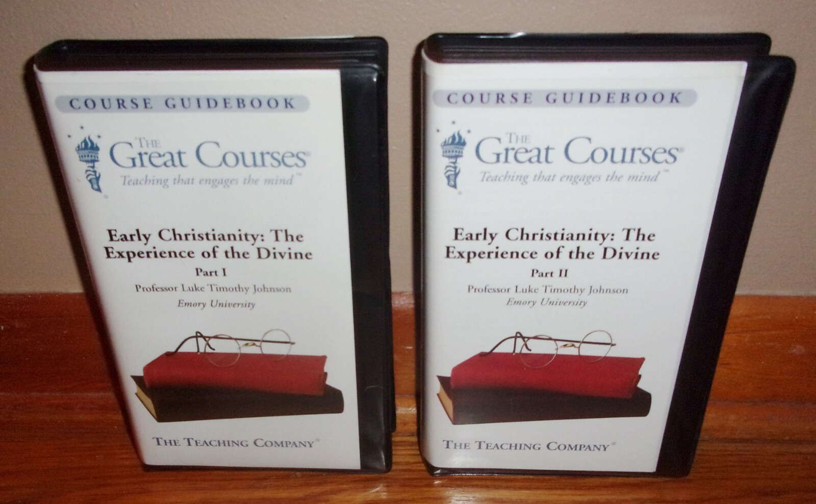 EARLY CHRISTIANITY-Experience of Divine I & II-THE GREAT COURSES-12 Cassette Set