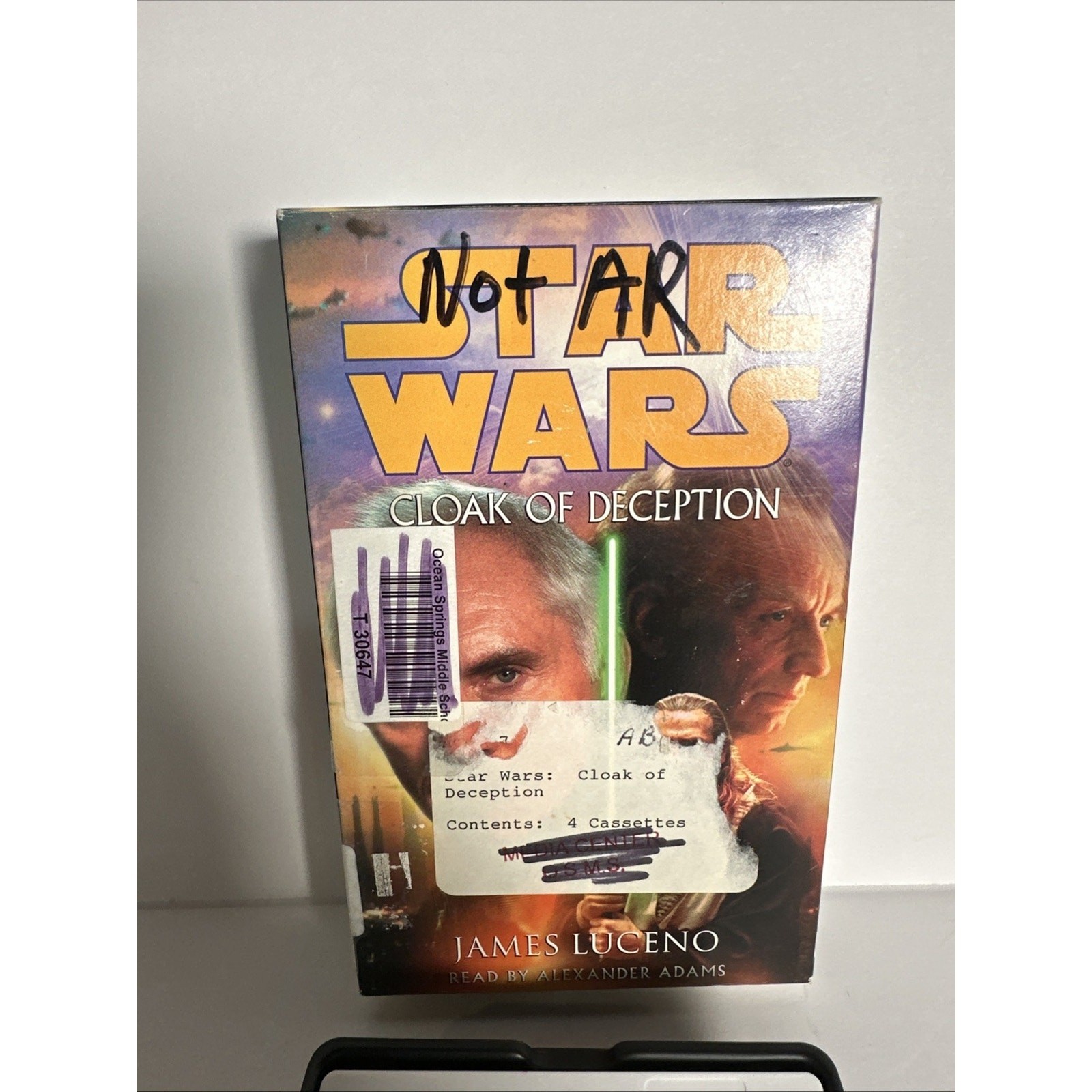 Star Wars Ser.: Cloak of Deception by James Luceno (2001, Audio Cassette,…