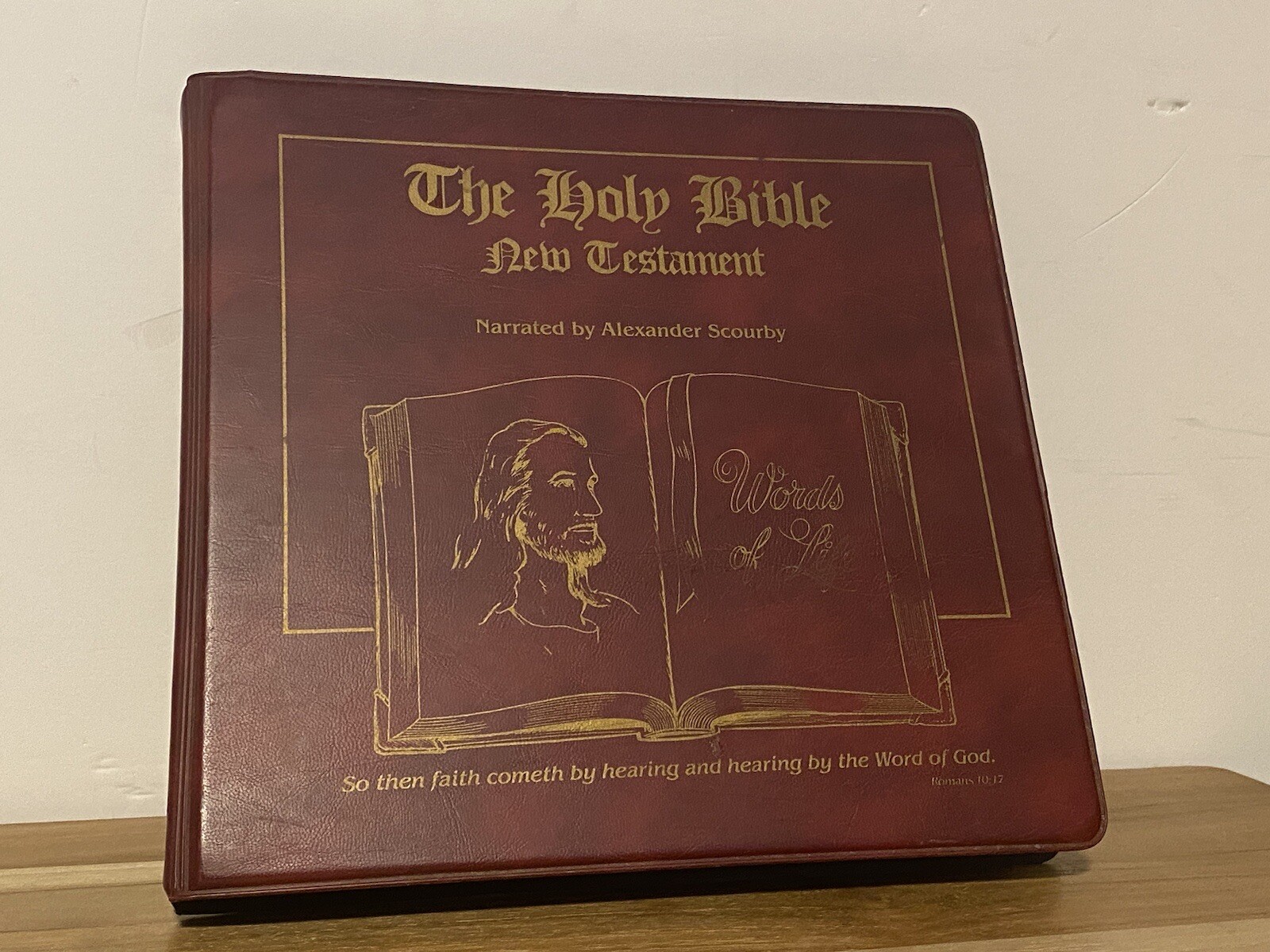 Alexander Scouby Narrated New Testament of the Holy Bible-KJV-On Cassette—1984