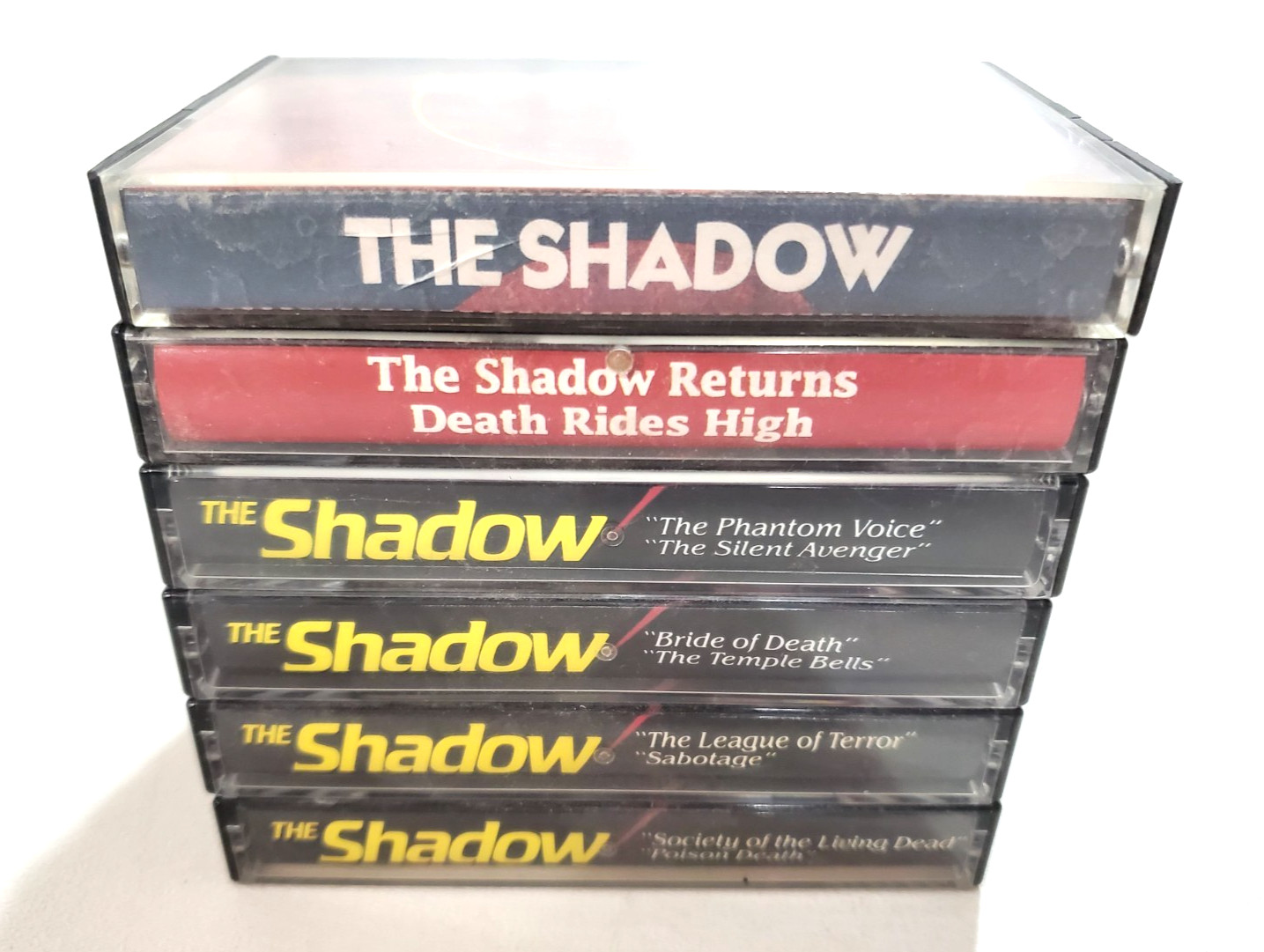 The Shadow Orson Welles Cassette Radio Set of 4 PLUS 2