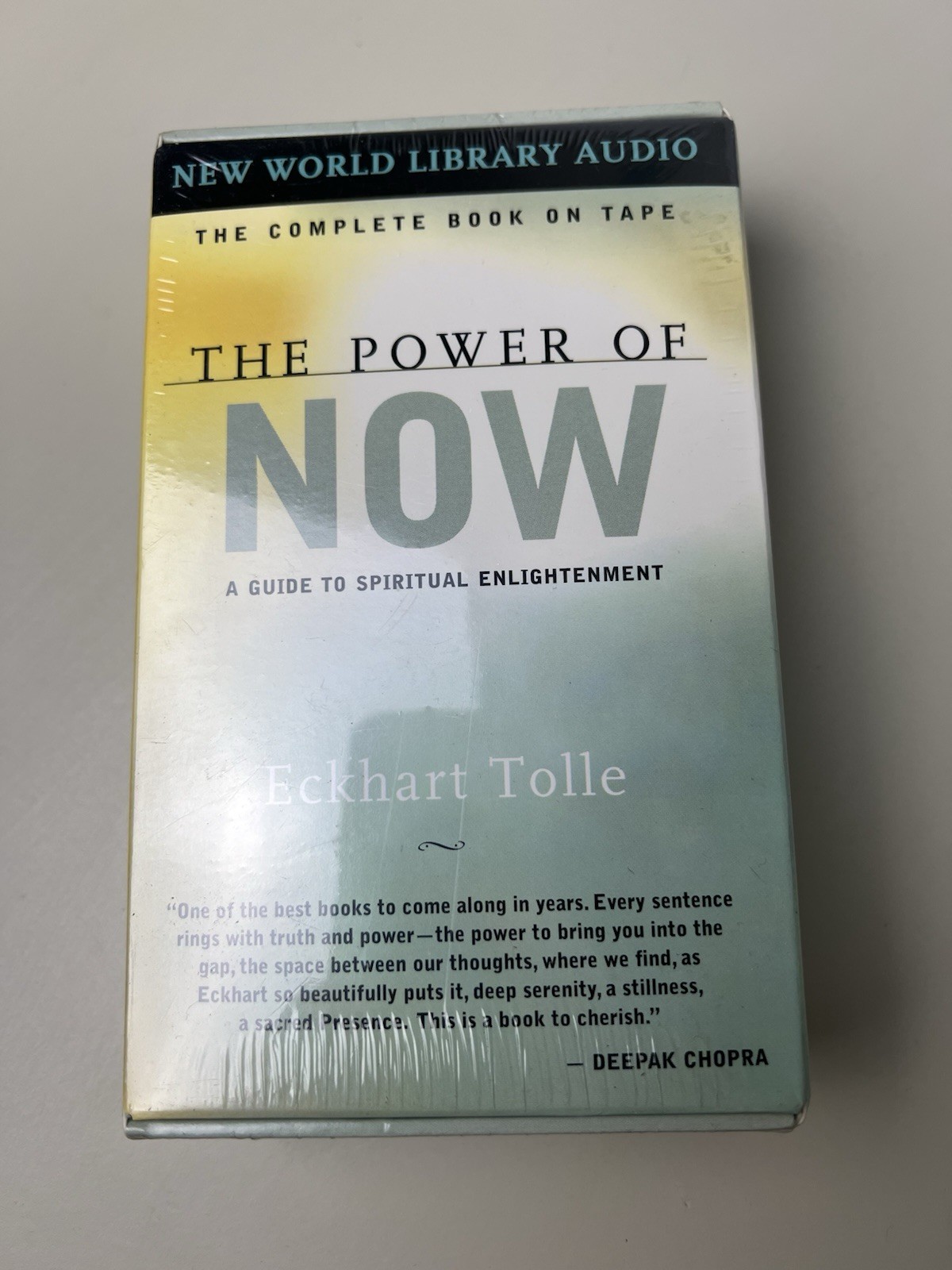 The Power of Now 5 audio cassettes NEW.