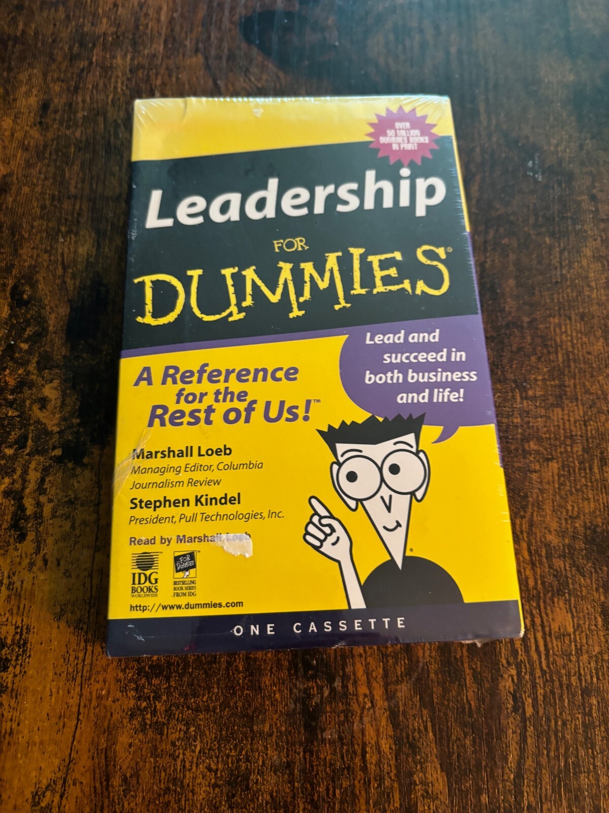 Leadership For Dummies Cassette Tape NEW SEALED