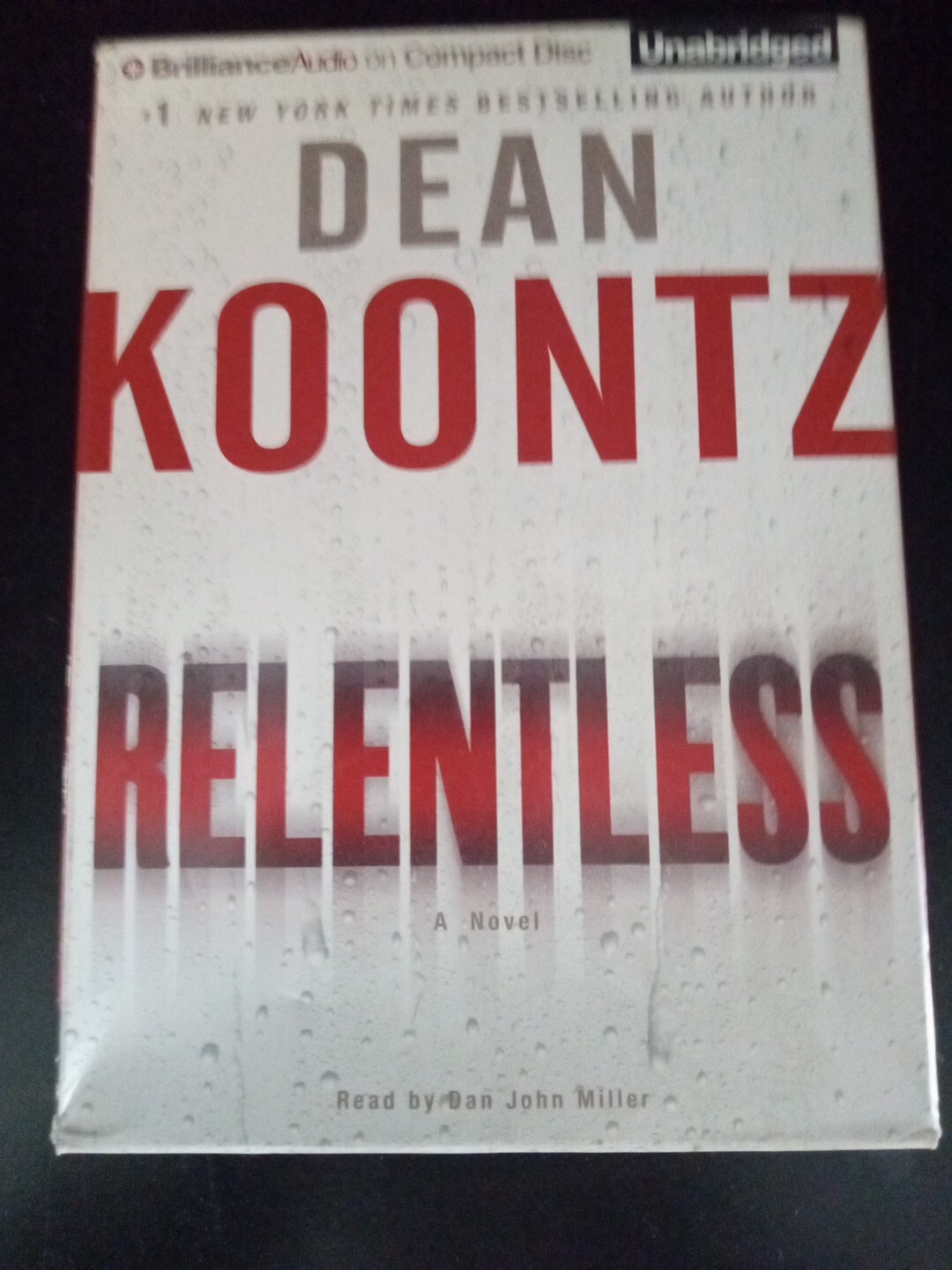 #11 Relentless by Dean Koontz (2009, Compact Disc, Unabridged edition)