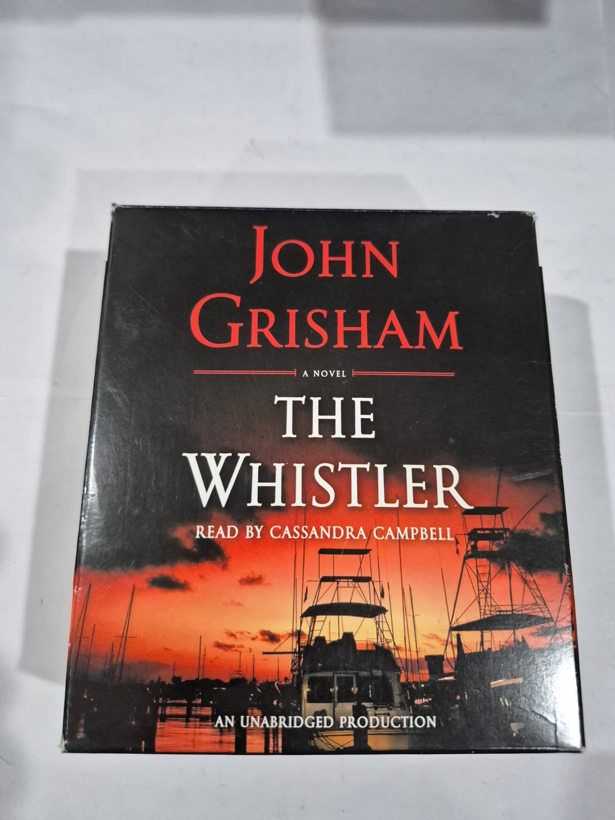 Lot of 3 Audio CD By Grisham, John. Whistler, Camino Island, Rogue Lawyer Q
