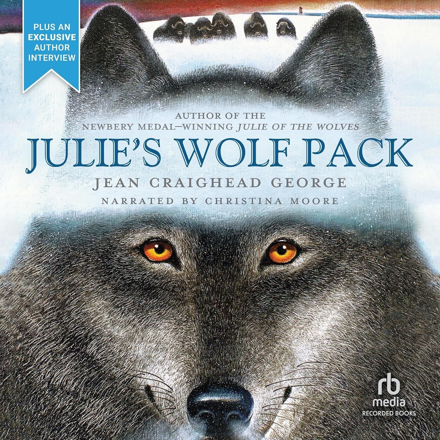 Julie’s Wolf Pack (Julie Series) Audio Book on CD 1999 by Jean Craighead George