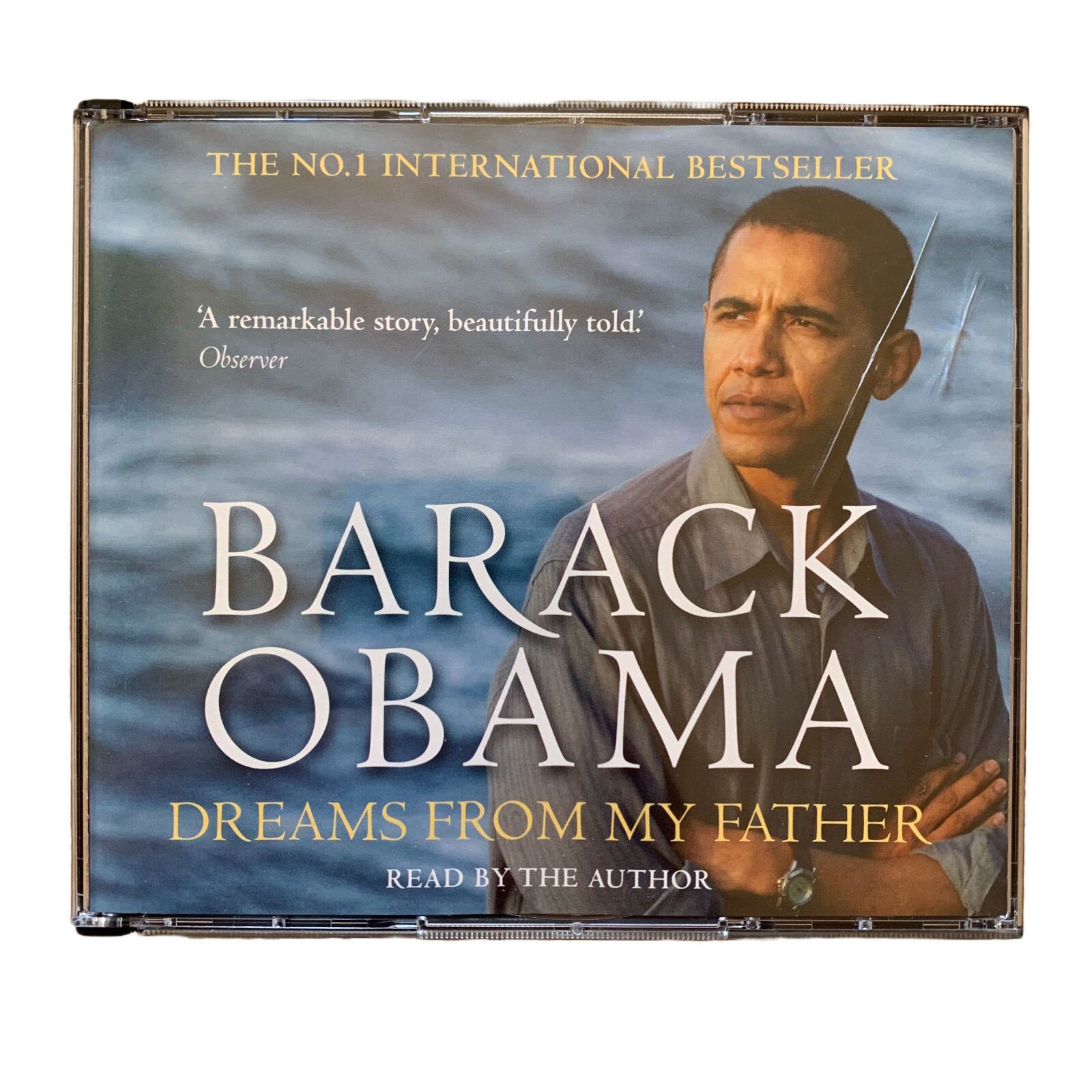 Dreams From My Father by Barack Obama Audio Book 6CD Box Set CRACKED CASE