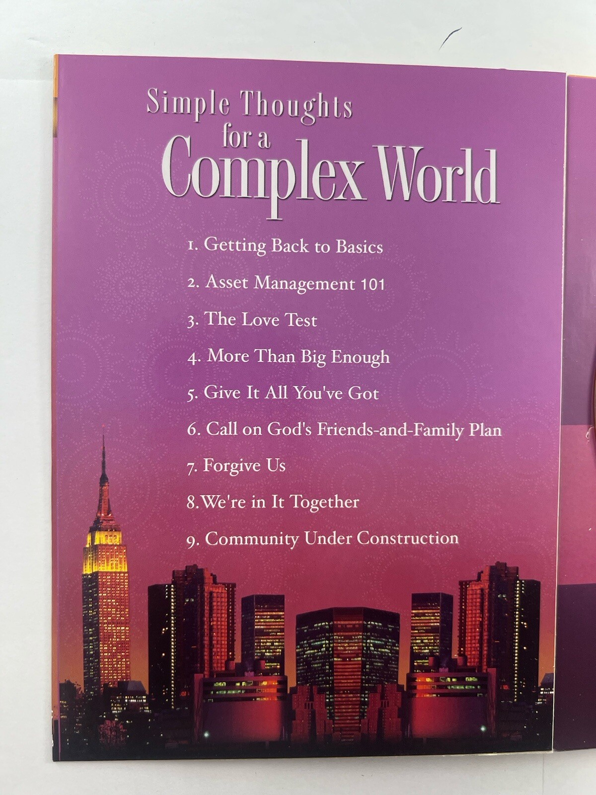 Simple Thoughts for a Complex World by Various Artists (Audio CD)